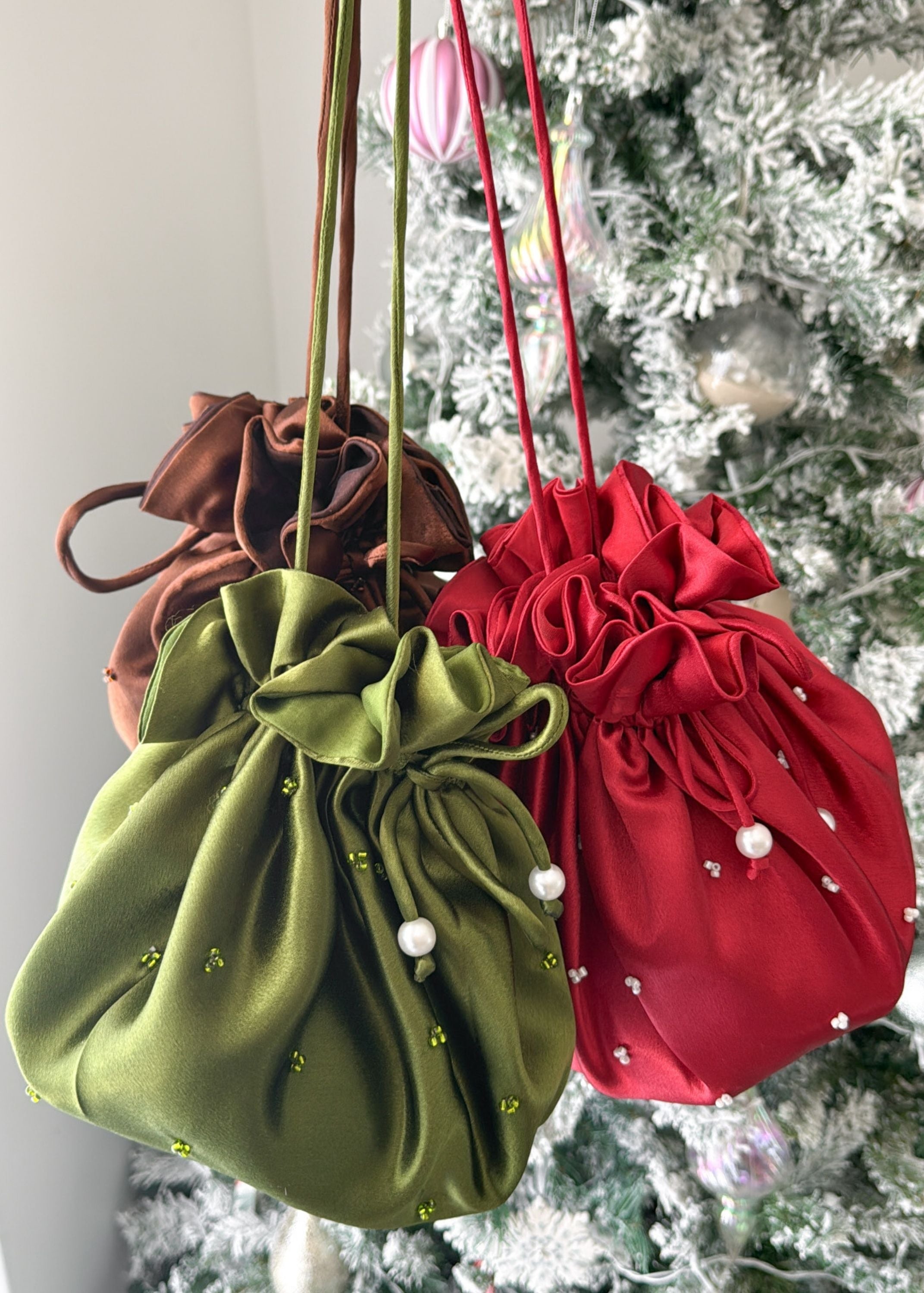 Ivy Potli Bag - Christmas Edition