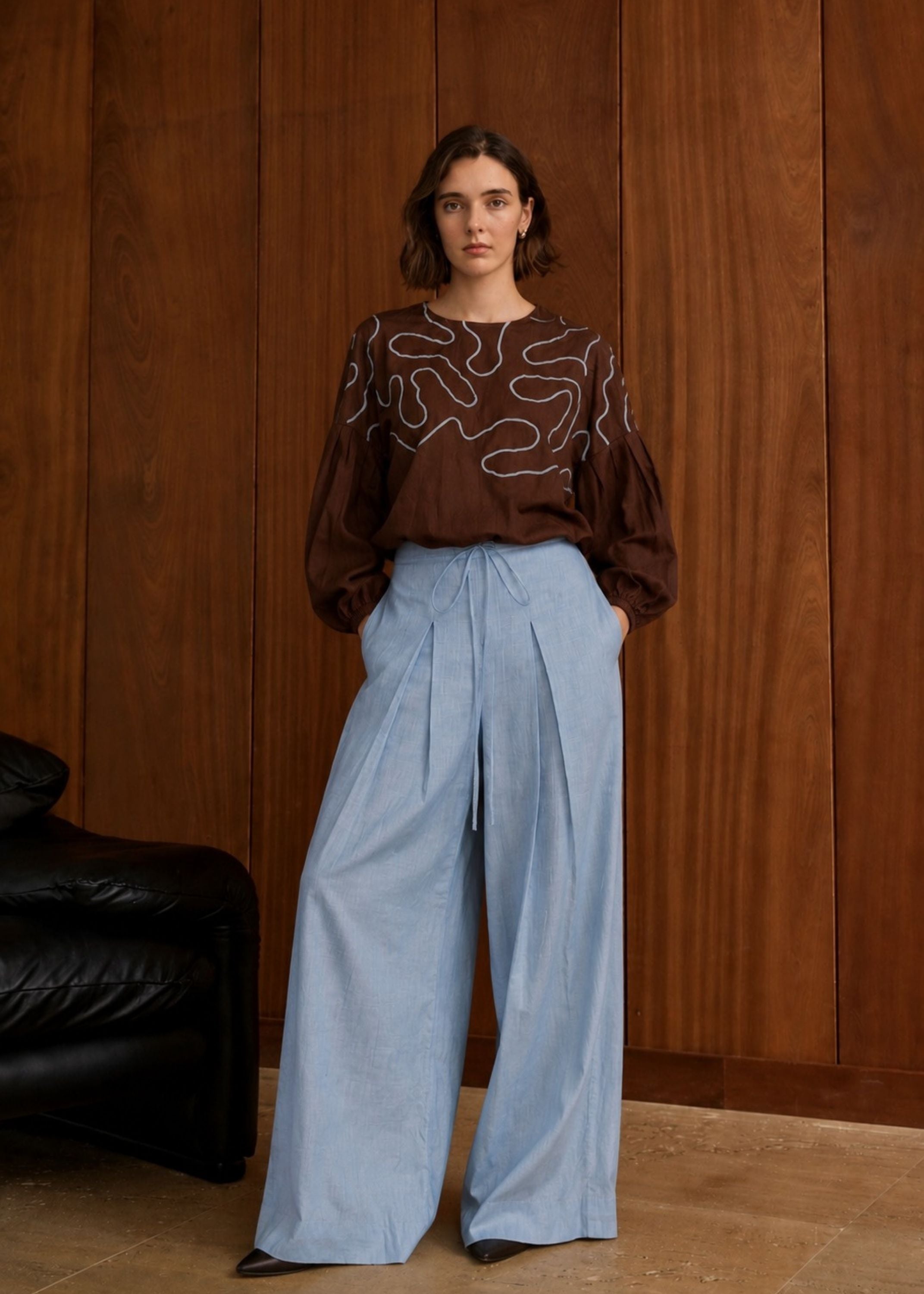 Piper Top | Chocolate