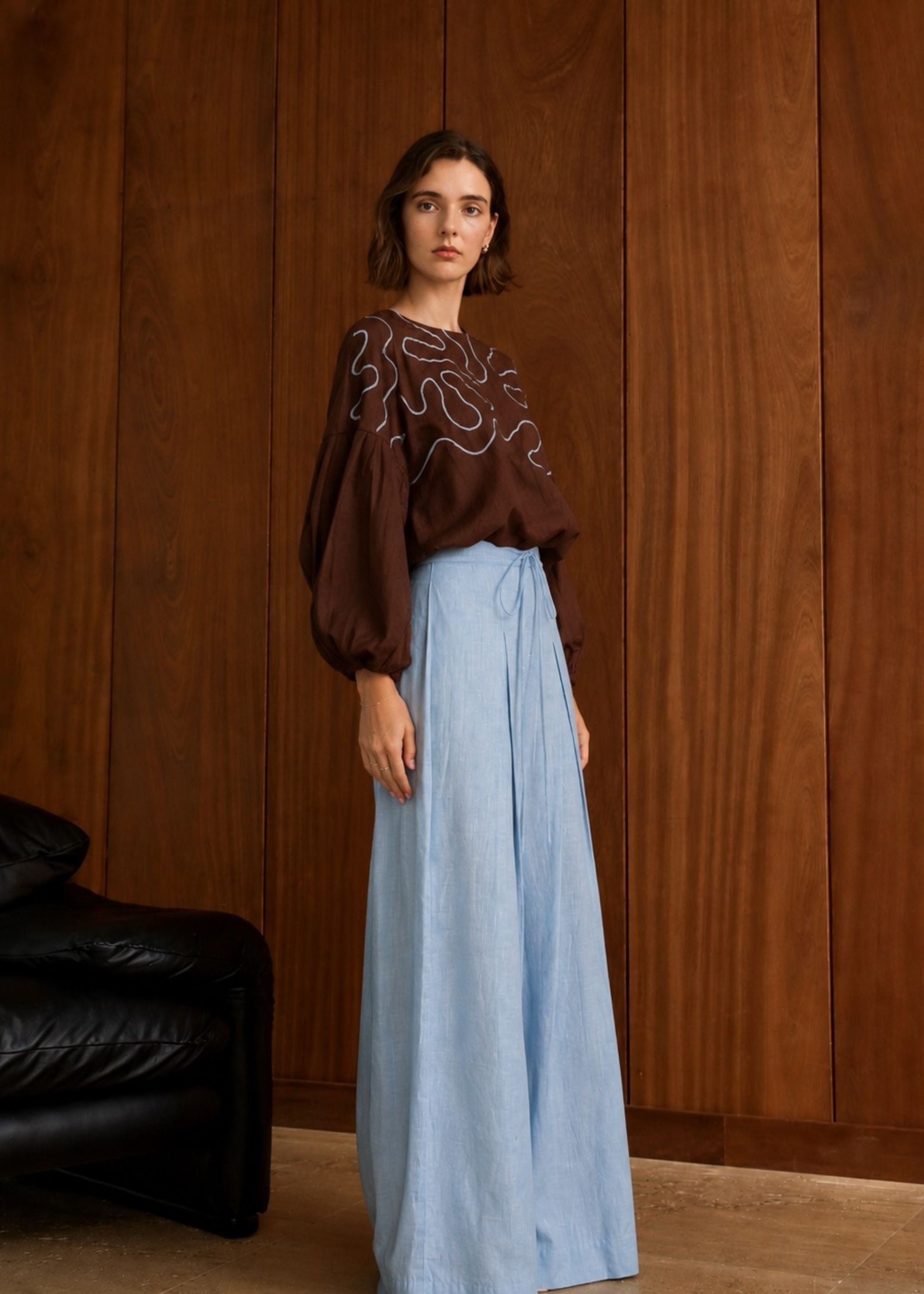 Palma Pants | Blue