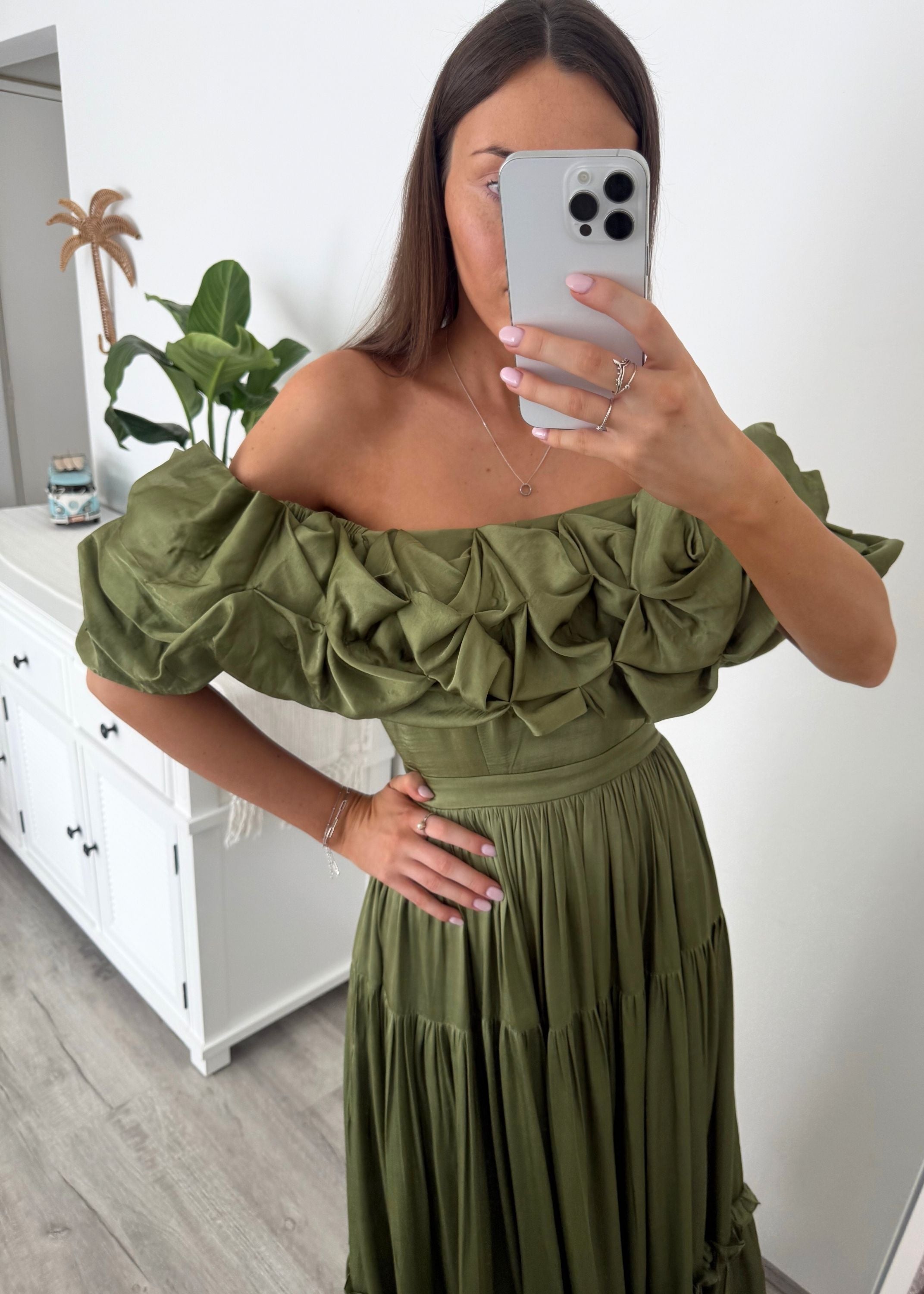 Zoey Midi | Olive