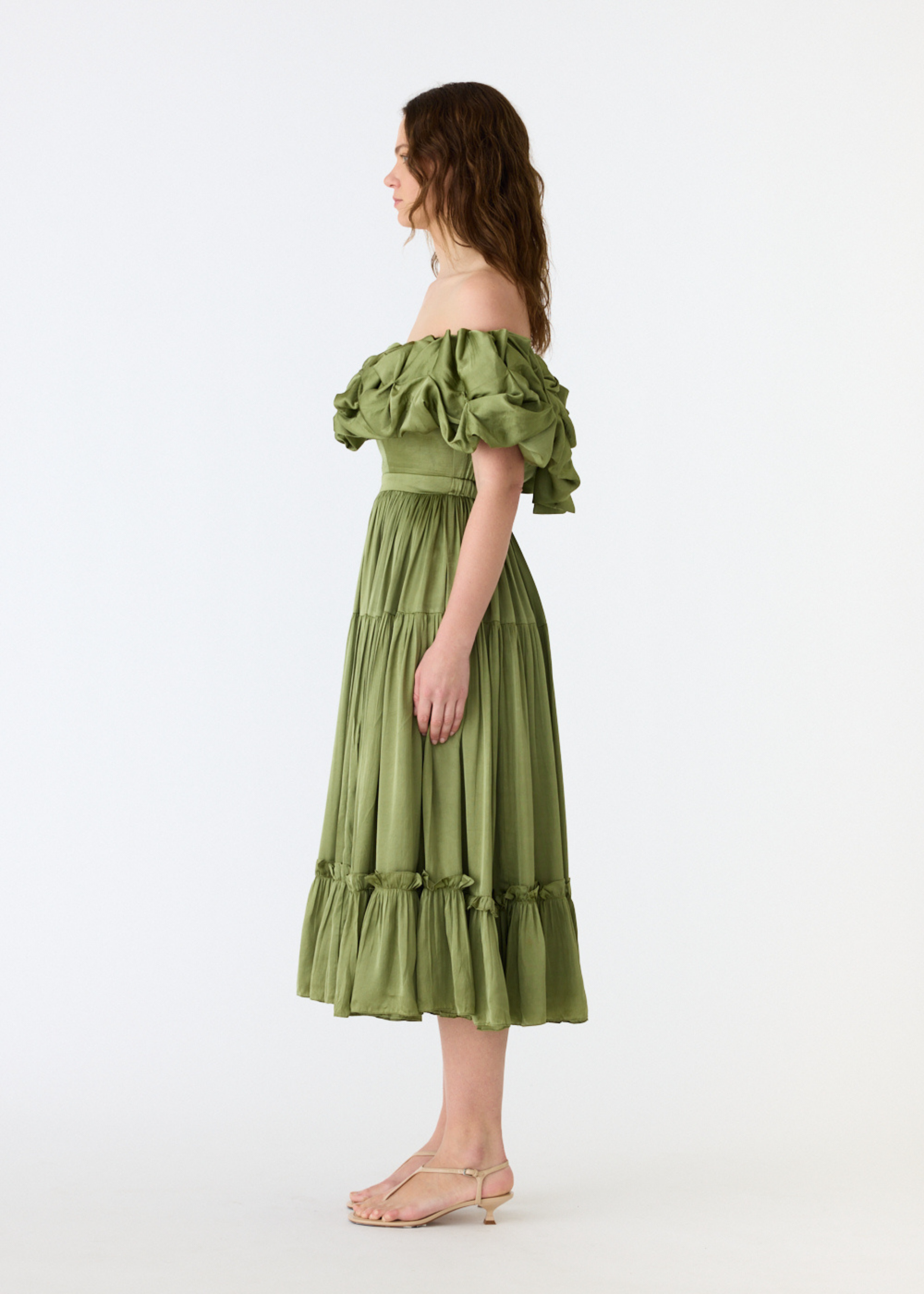 Zoey Midi | Olive