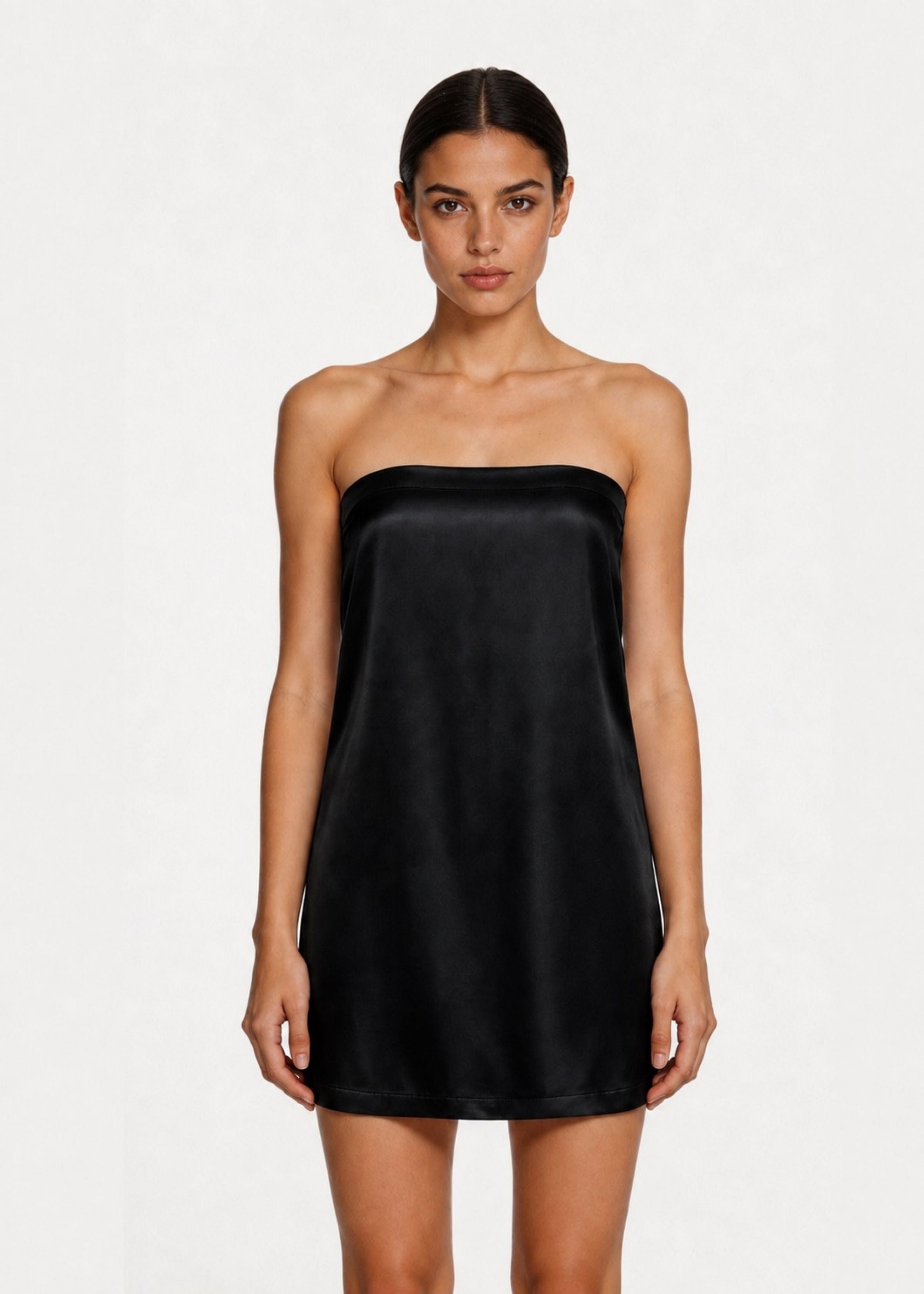 Kira Tube Slip | Noir