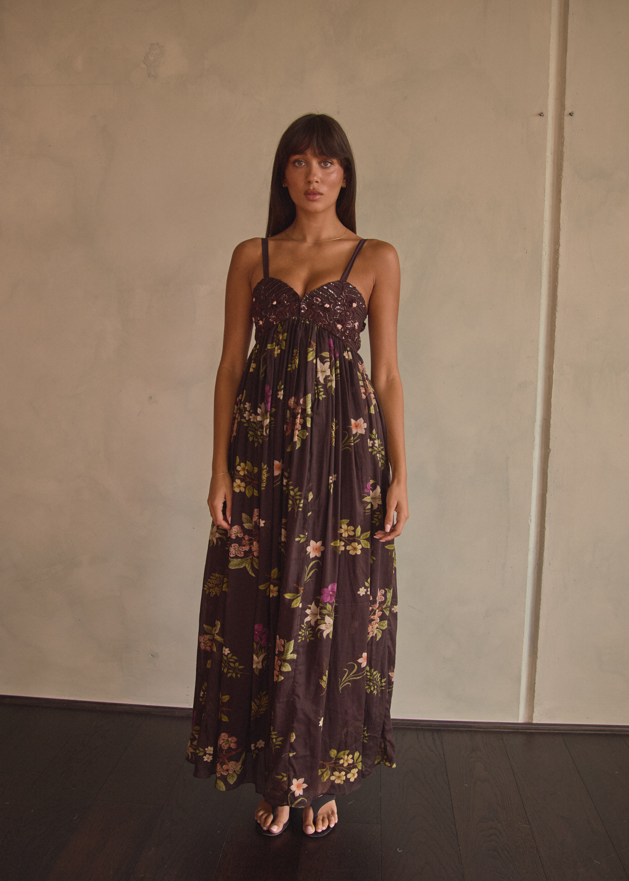 Violet maxi | Chocolate Floret