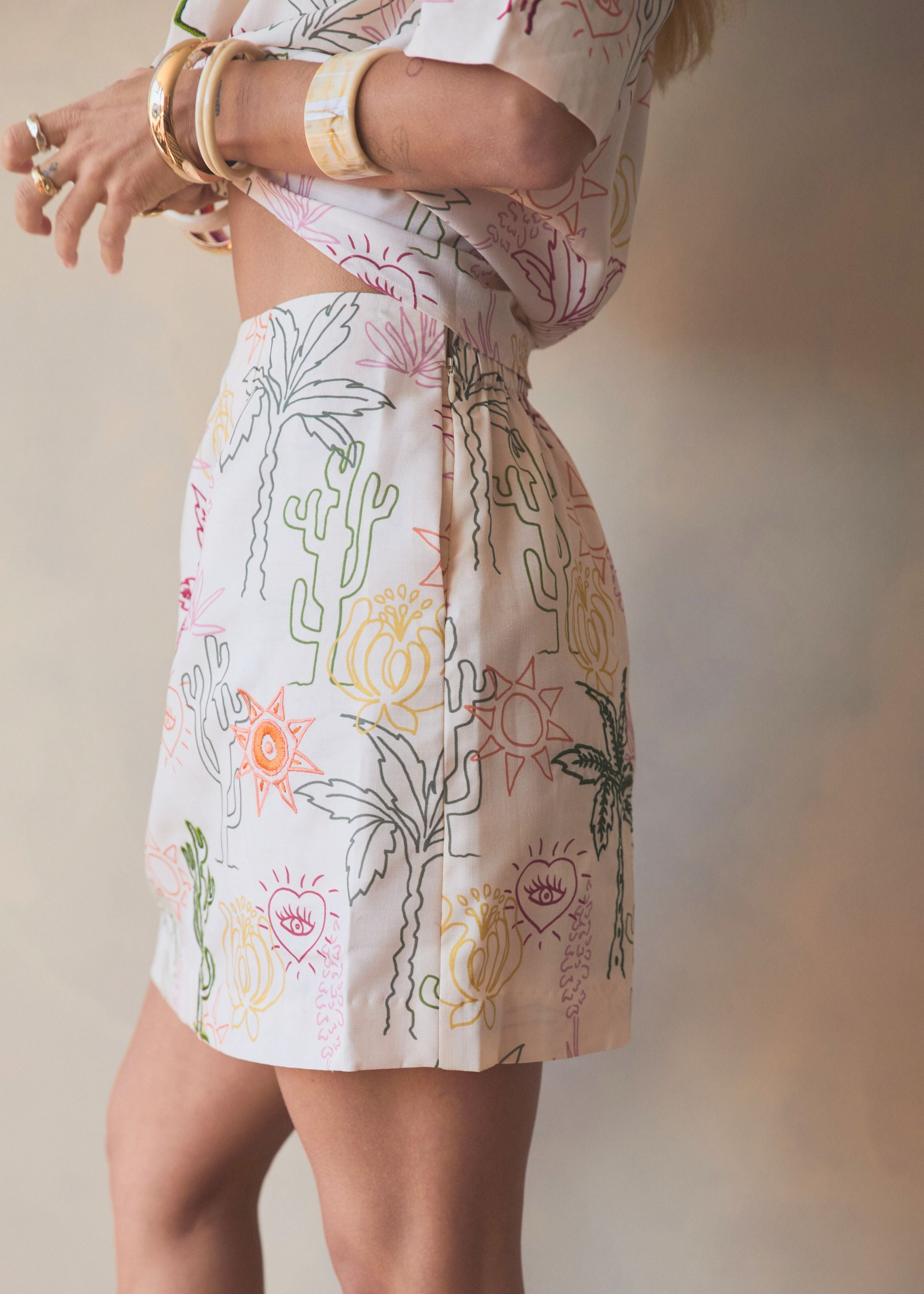 Vacation Mini Skirt | Paraíso