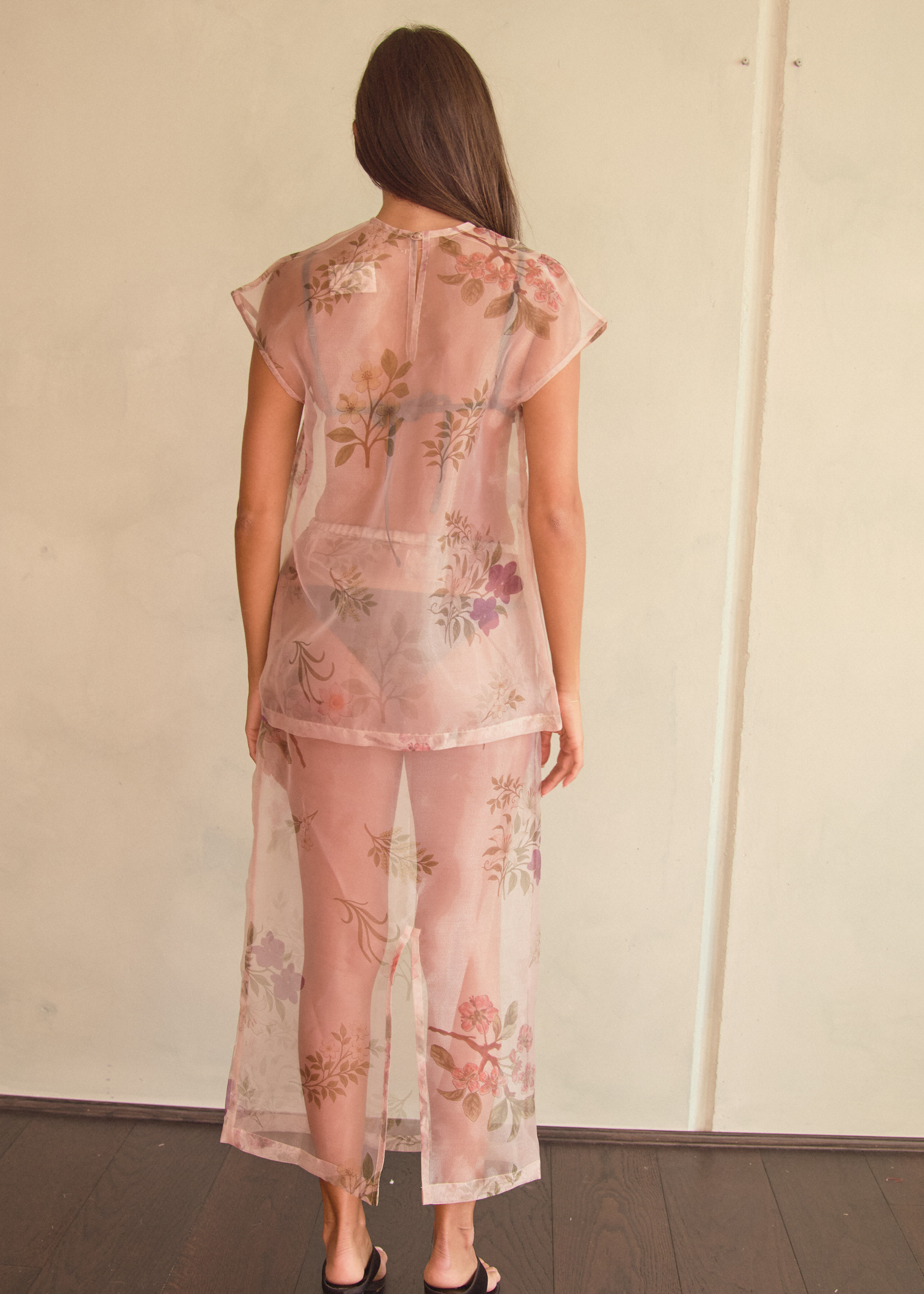 Casey Top | Cream Floret