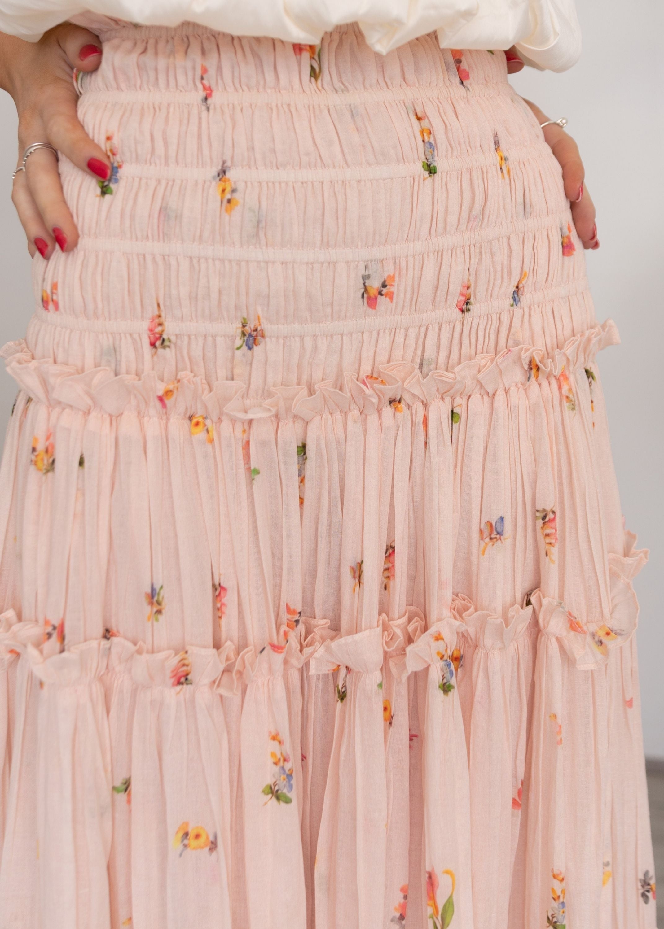 Castille Midi Skirt| Rosalia