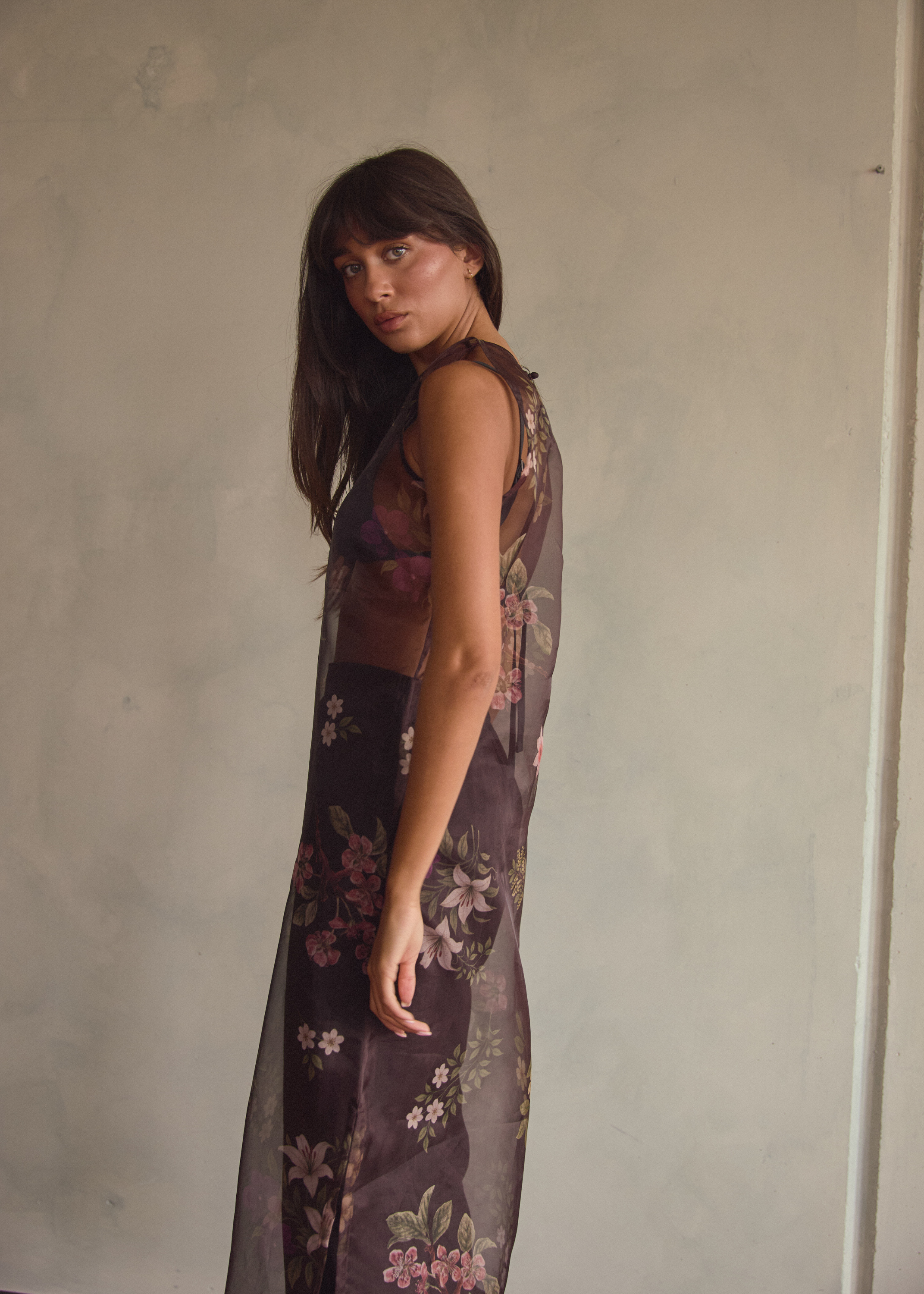 Paige Tunic | Chocolate Floret