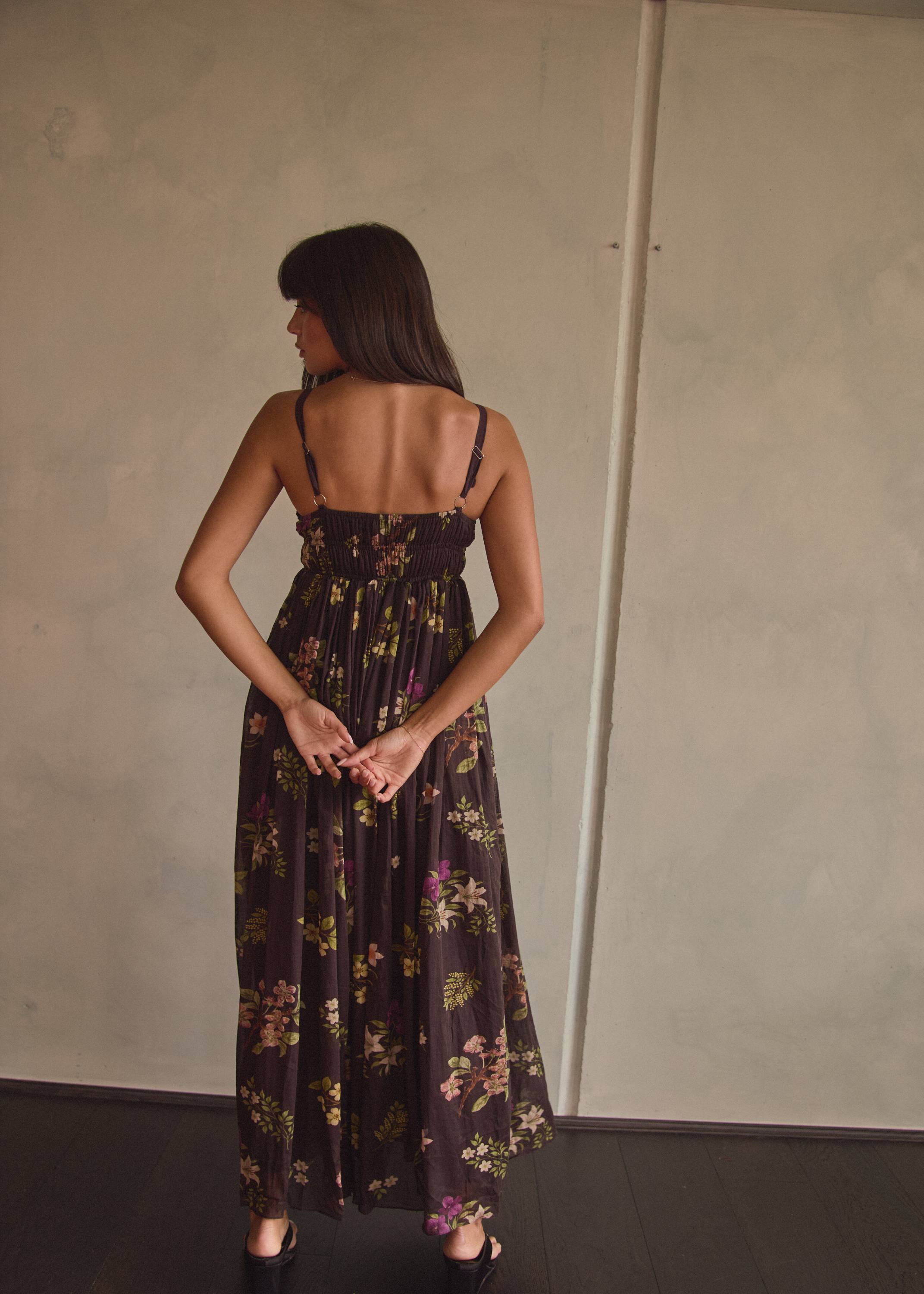 Violet maxi | Chocolate Floret