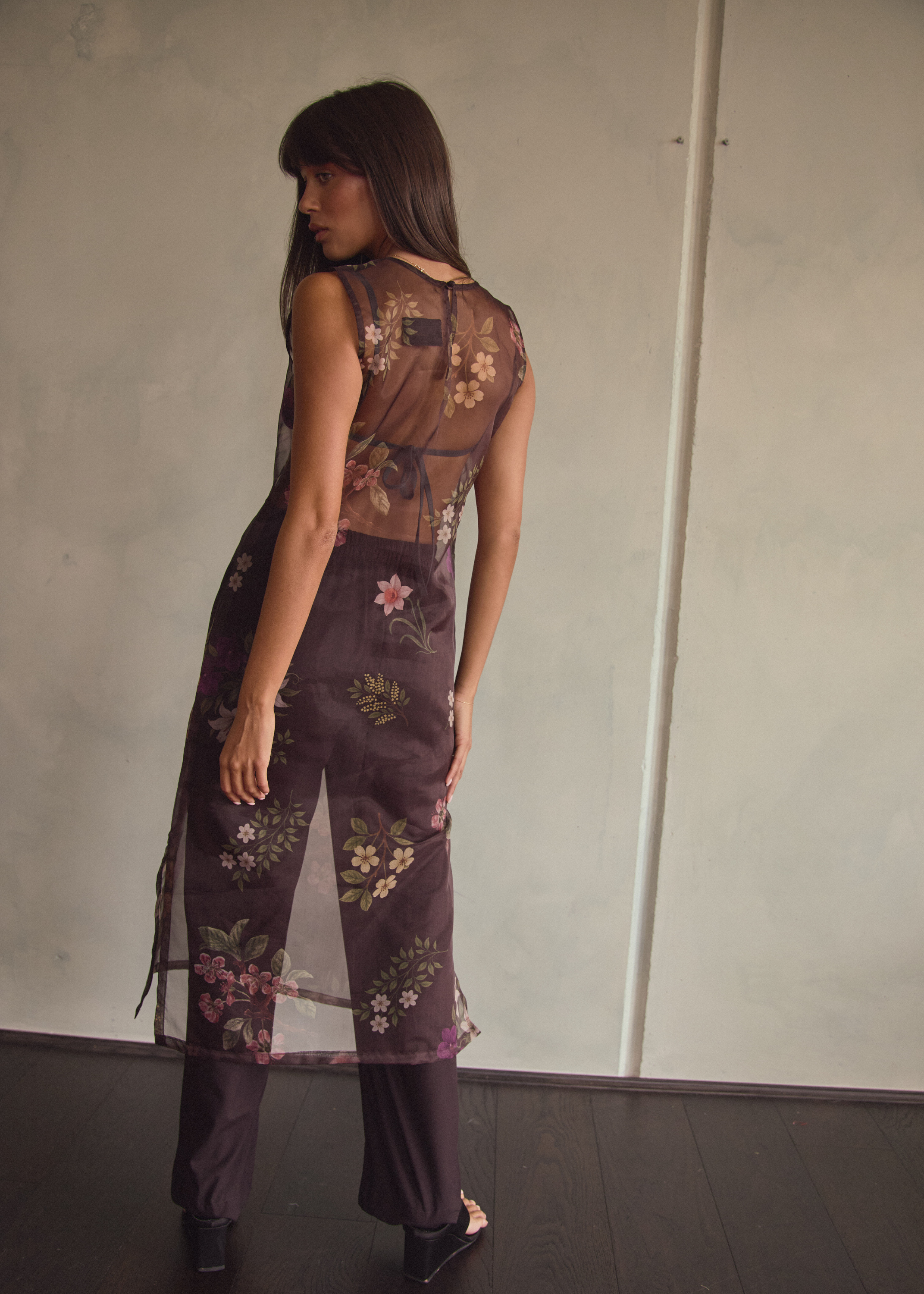 Paige Tunic | Chocolate Floret