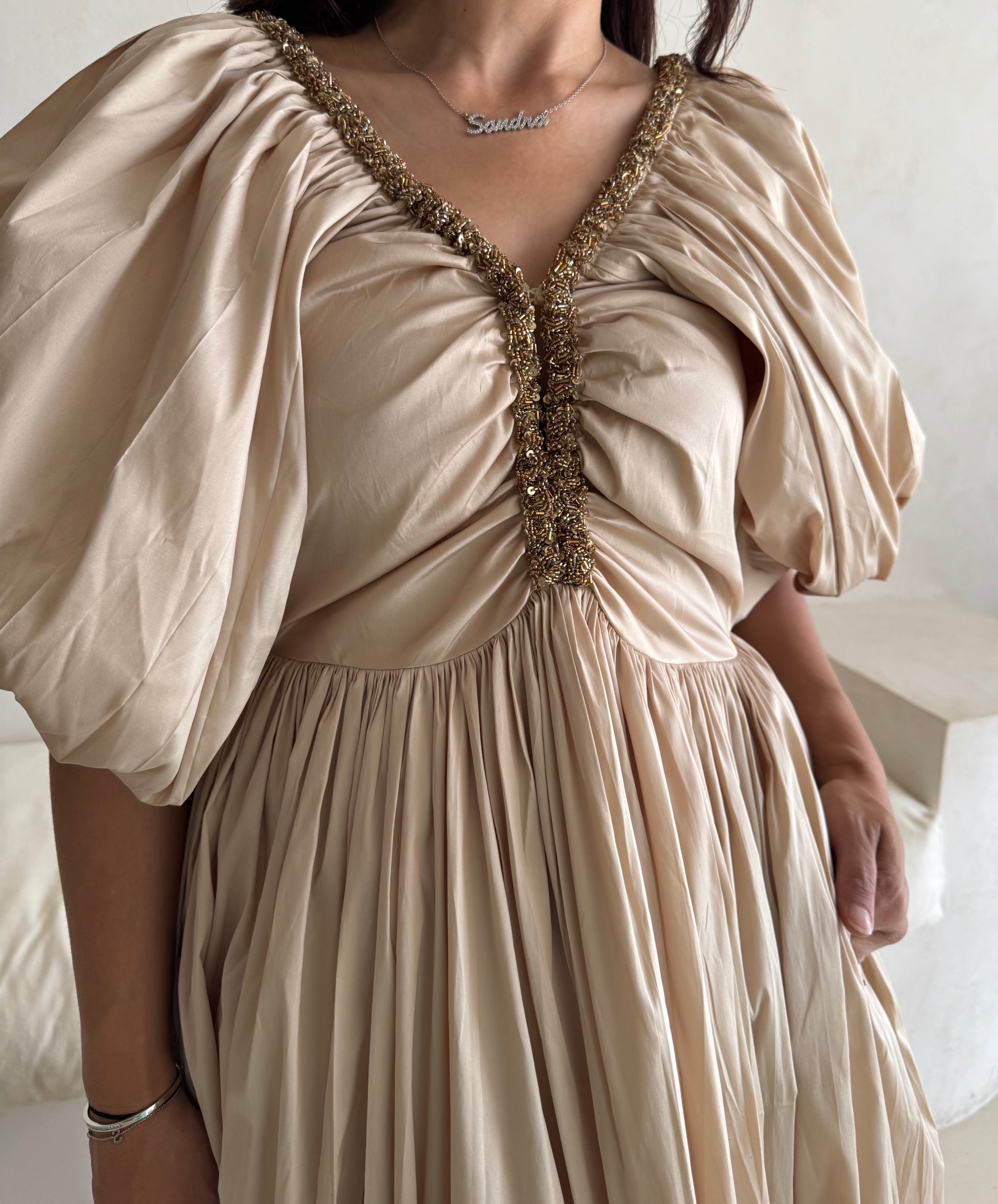 Birthday Gown | Sand