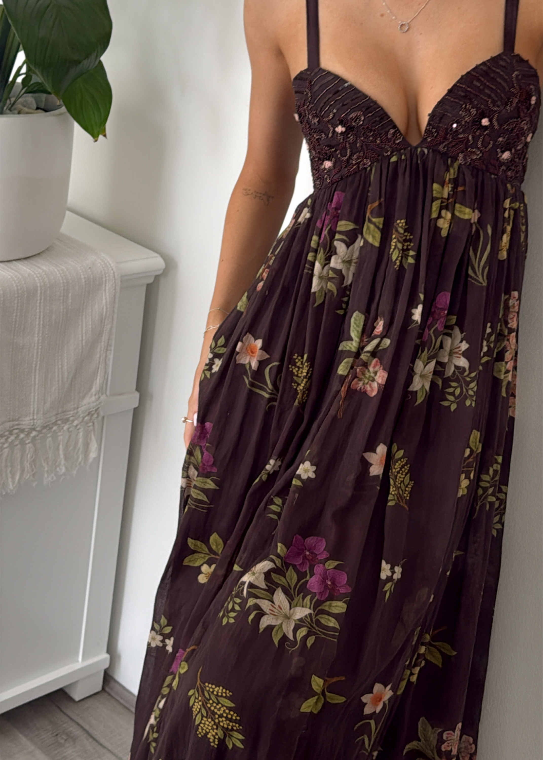 Violet maxi | Chocolate Floret
