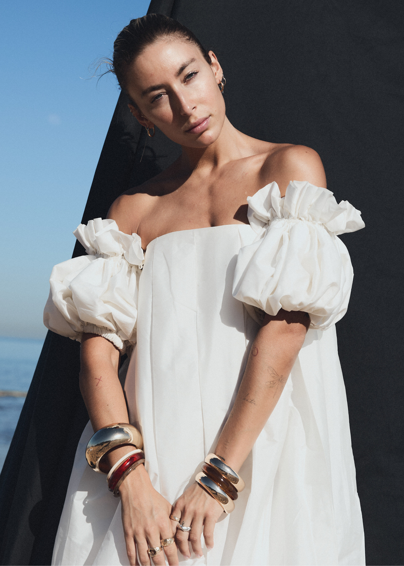 Cora Gown | White