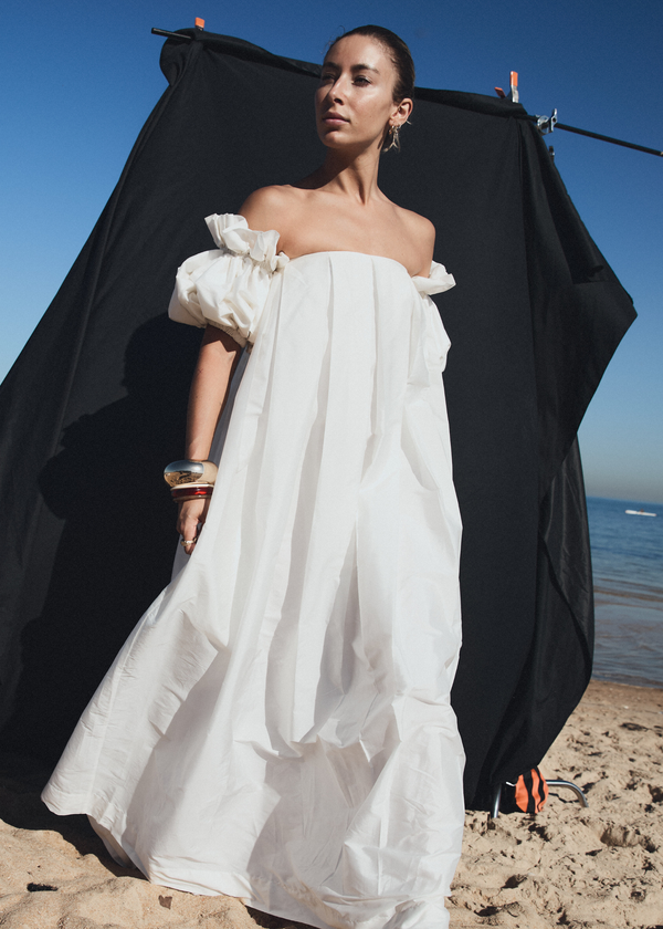 Cora Gown | White