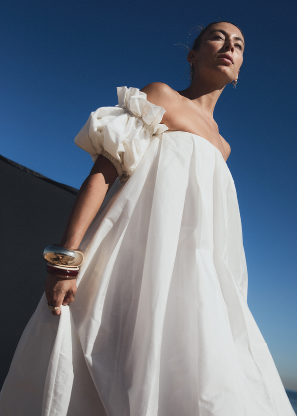 Cora Gown | White