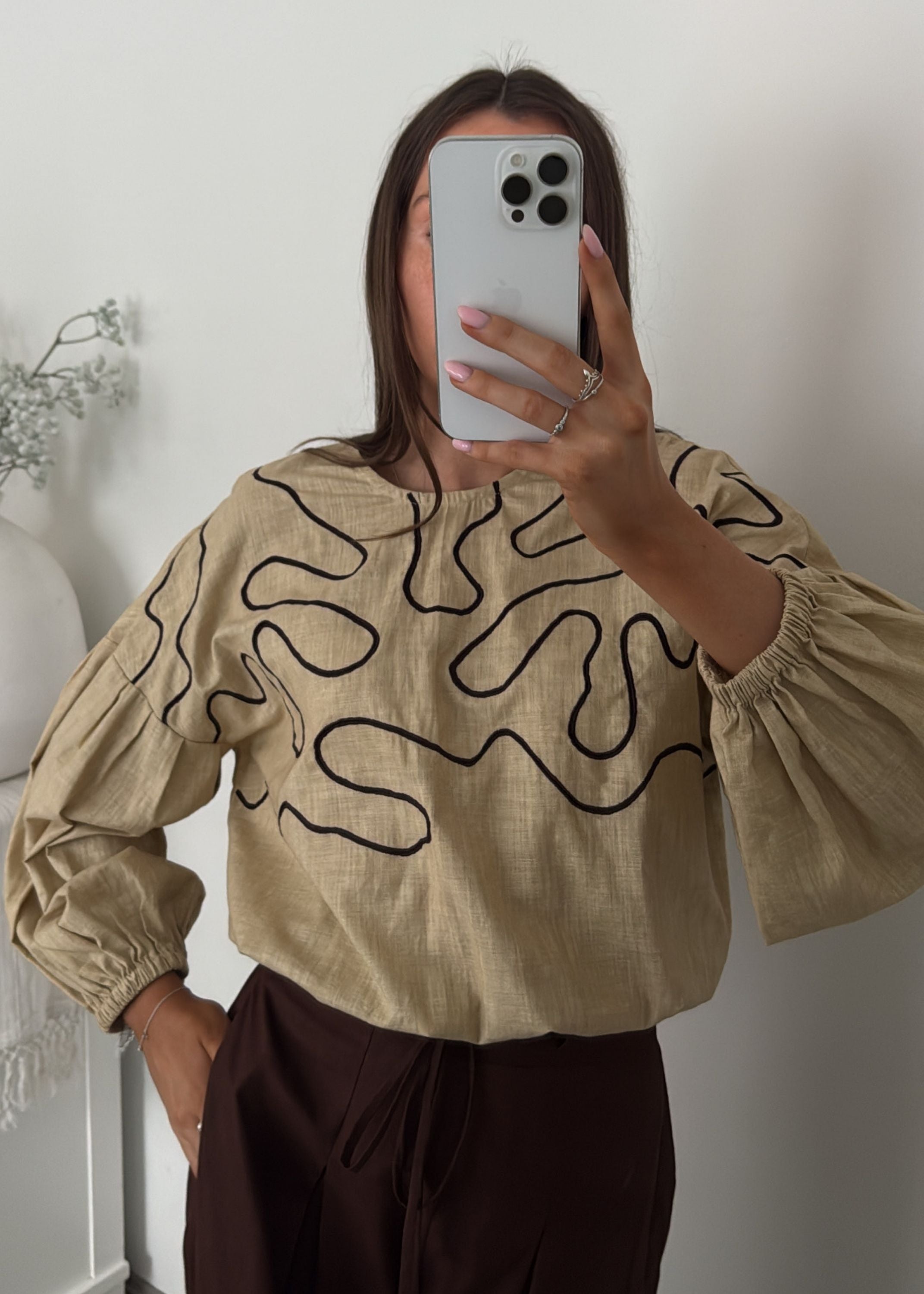 Piper Top | Stone