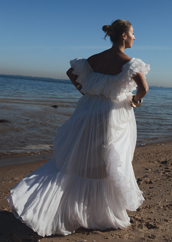 Bella Gown | White