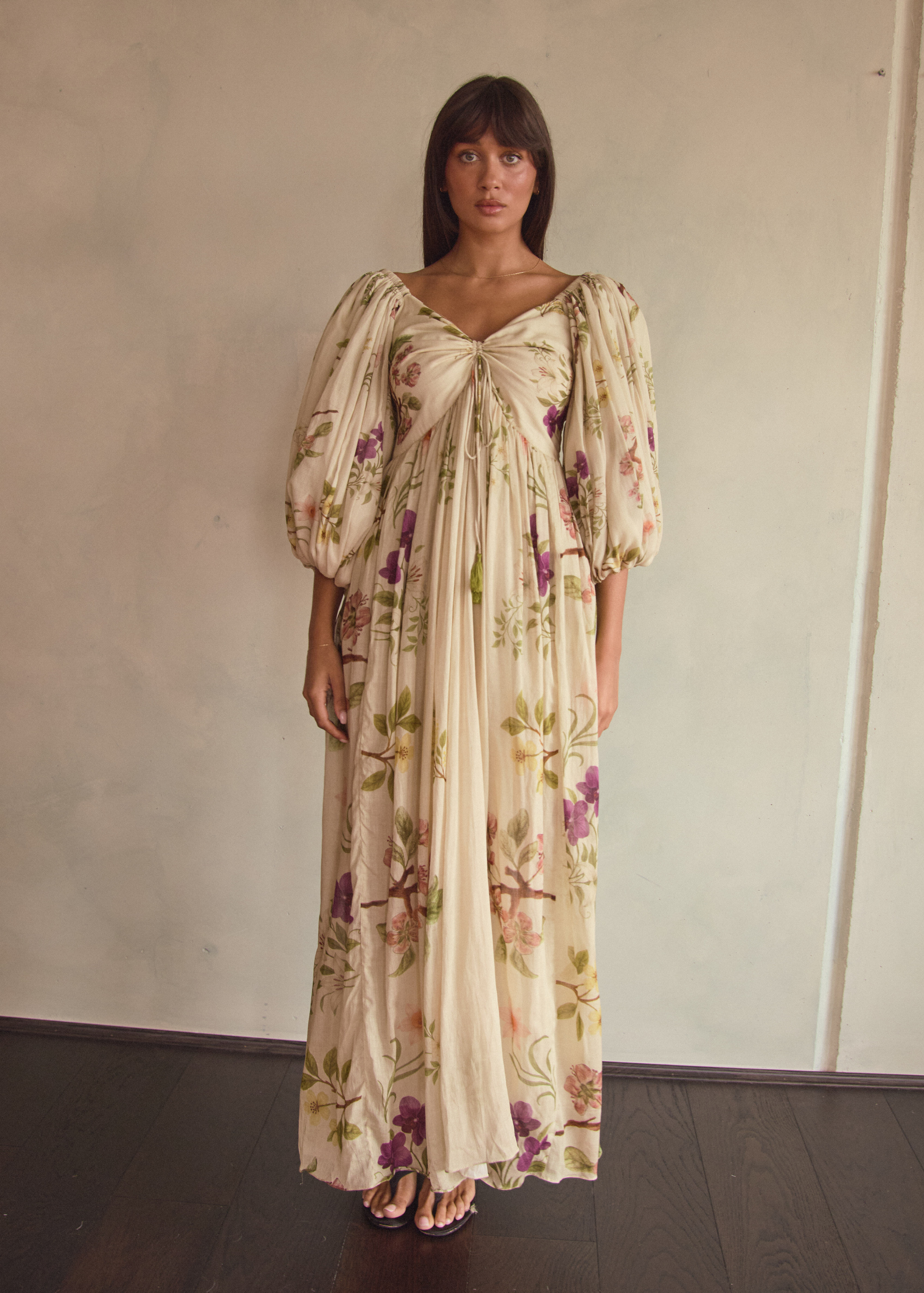 Bree maxi | Cream Floret