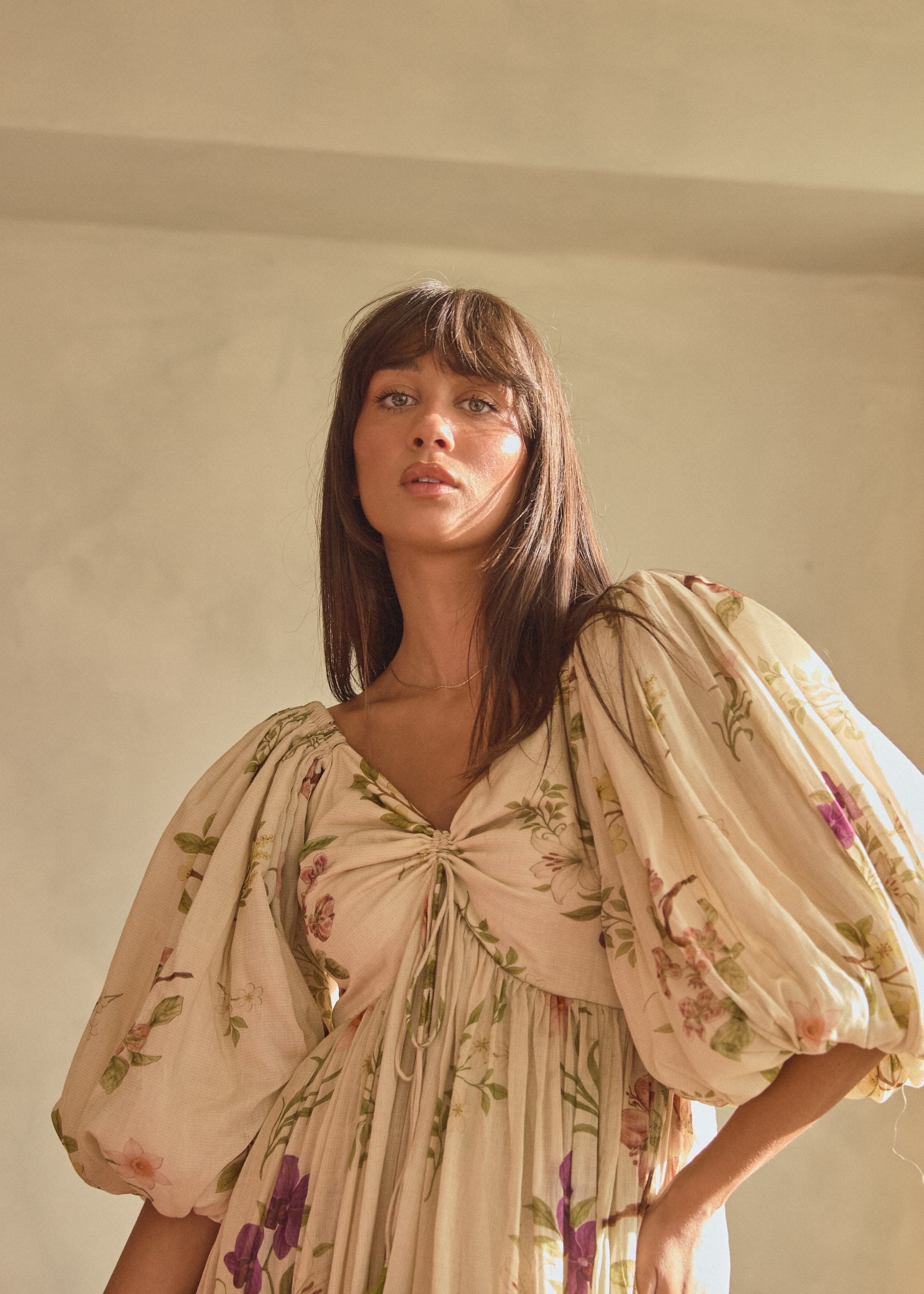 Bree maxi | Cream Floret