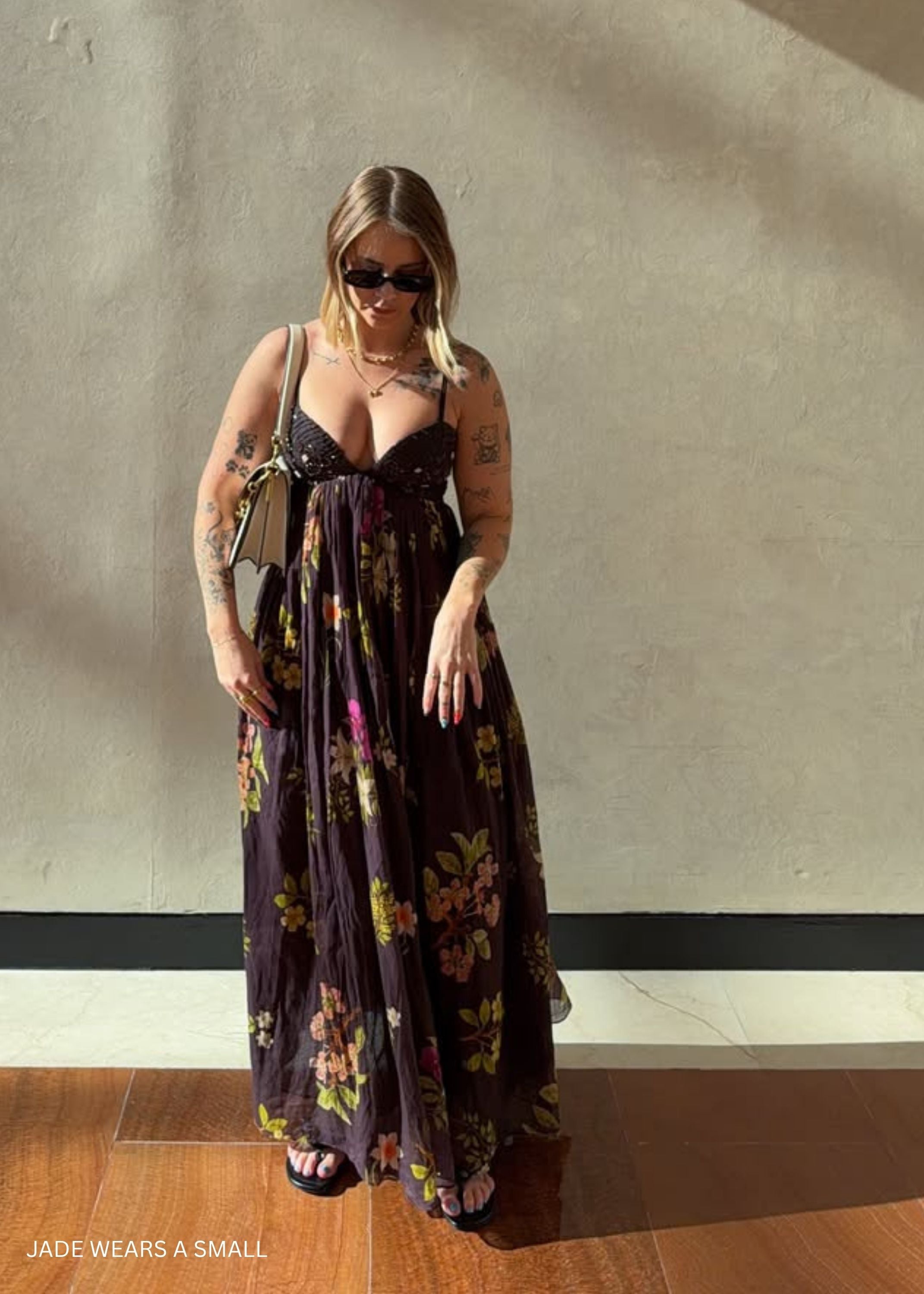 Violet maxi | Chocolate Floret