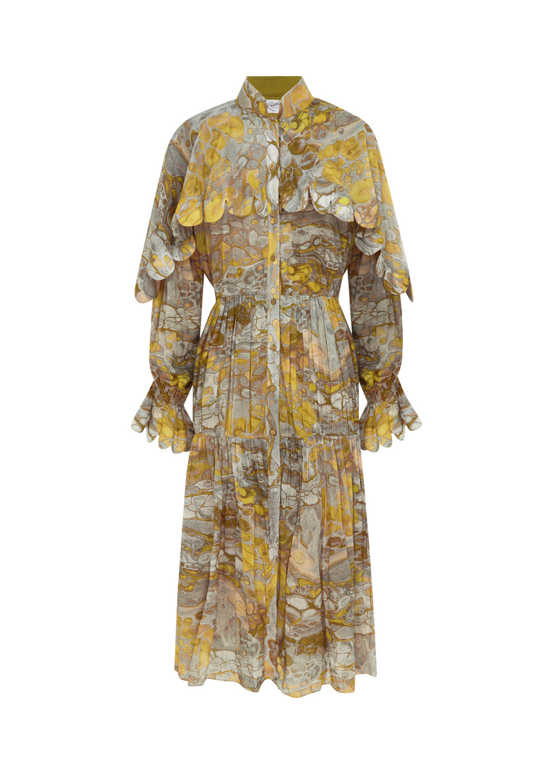 Alyssa Cape Dress | Small/Medium | Sample