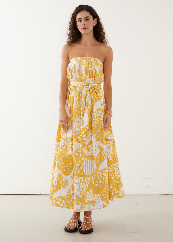 Tube Midi | Cleo Print | Sample