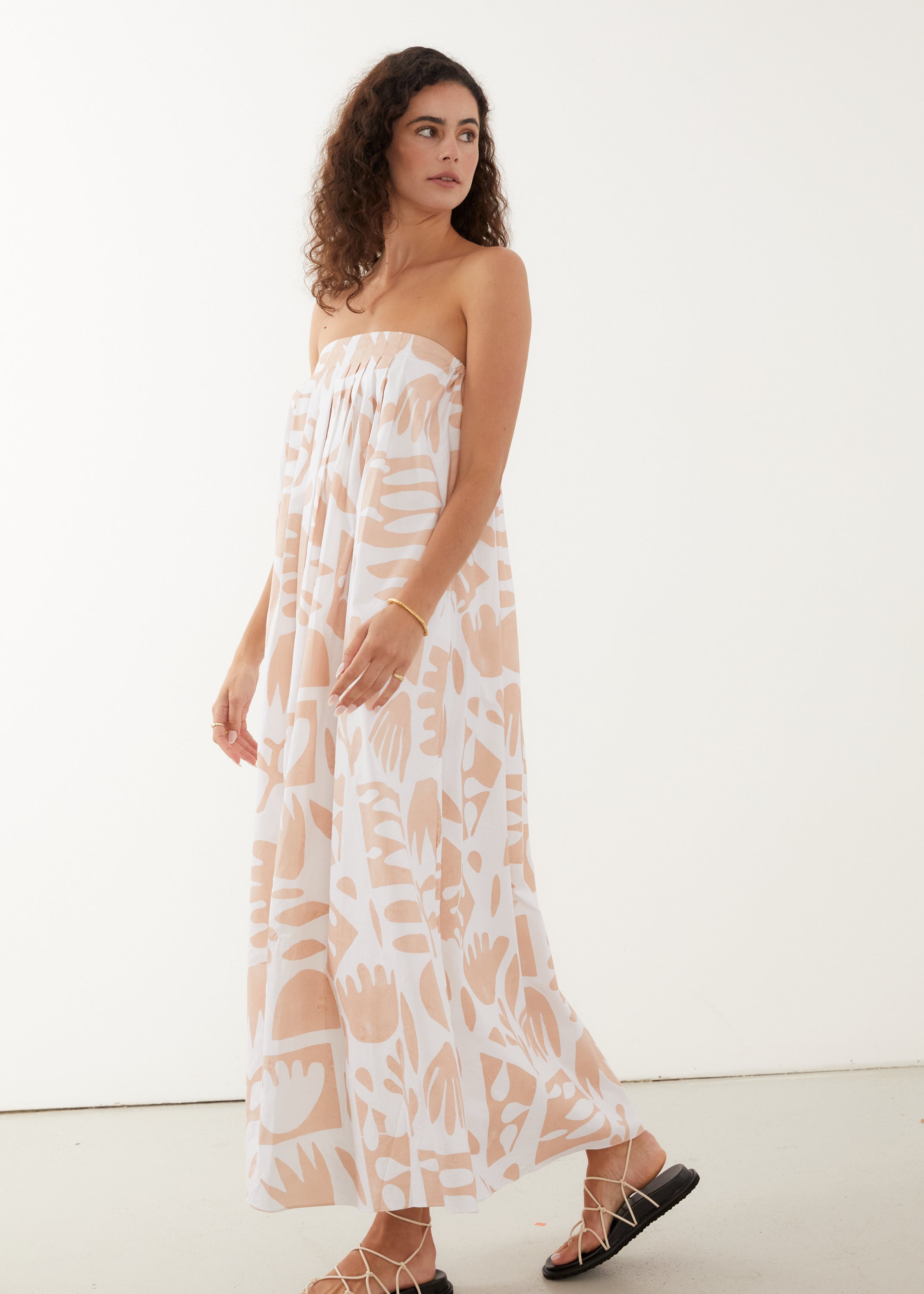 Tube Midi | Willow Print