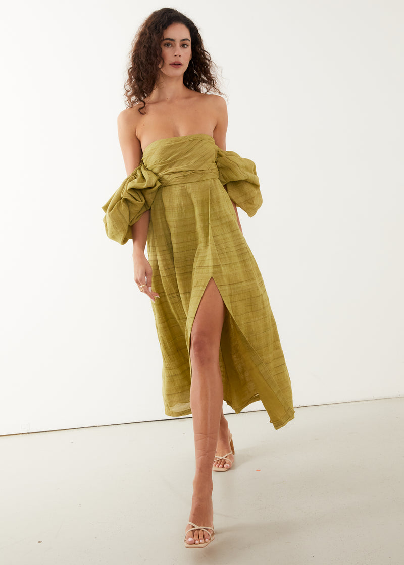 Lyla Midi Dress, Shop sustainable occasion dresses with Rooh Collective