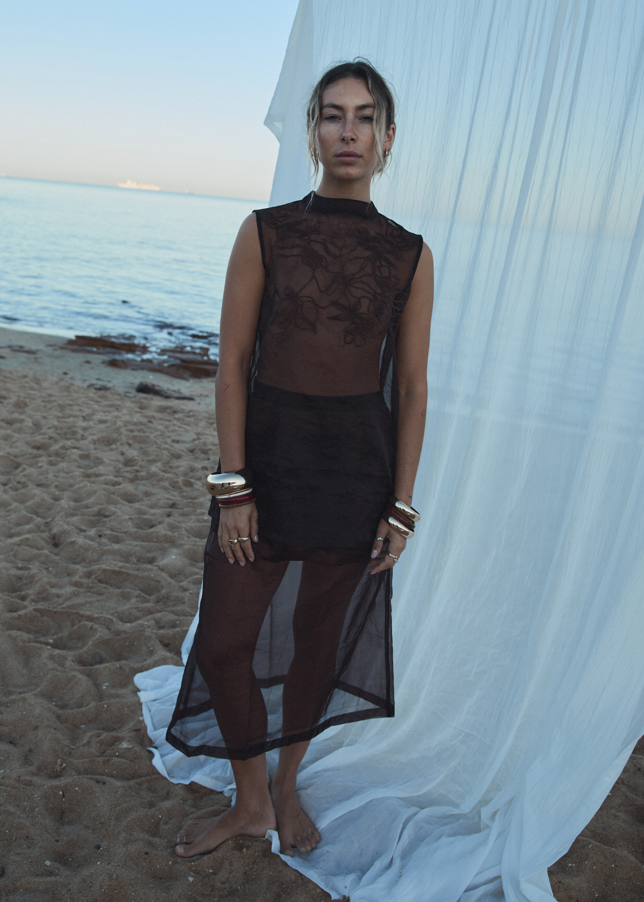 Serena Midi Skirt | Chocolate