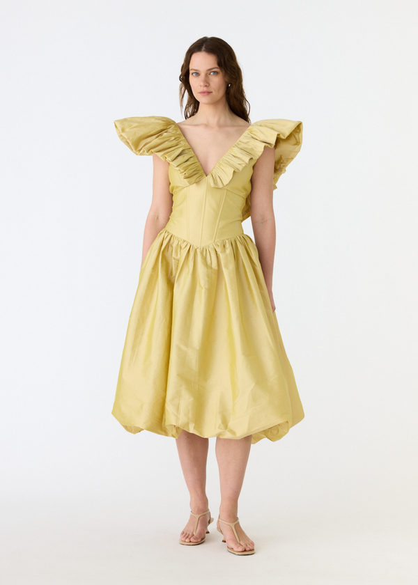 Raye Midi | Mustard