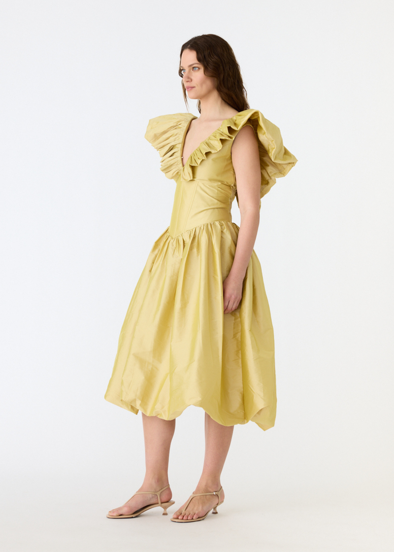 Raye Midi | Mustard