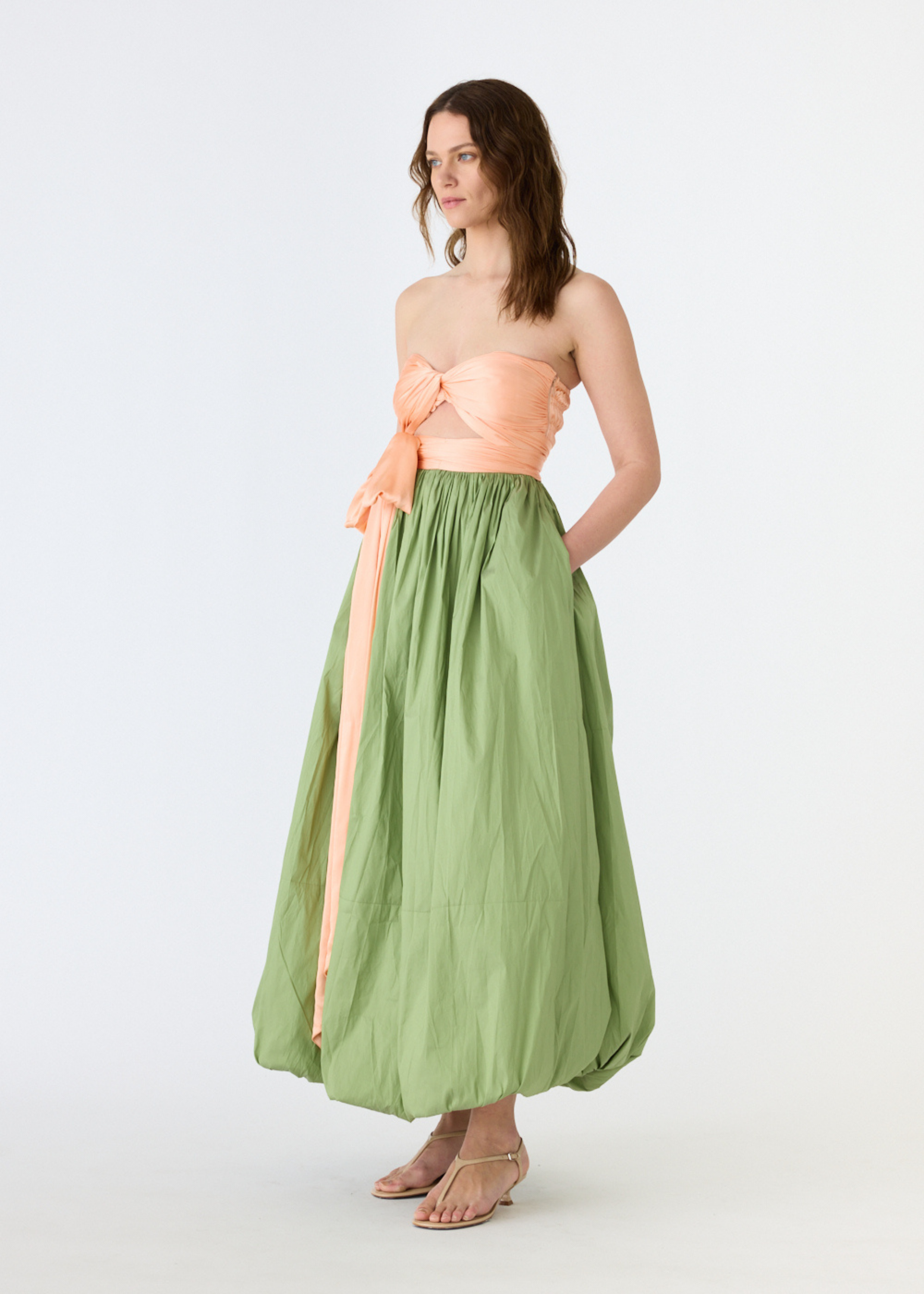 Odessa Midi Wrap Dress