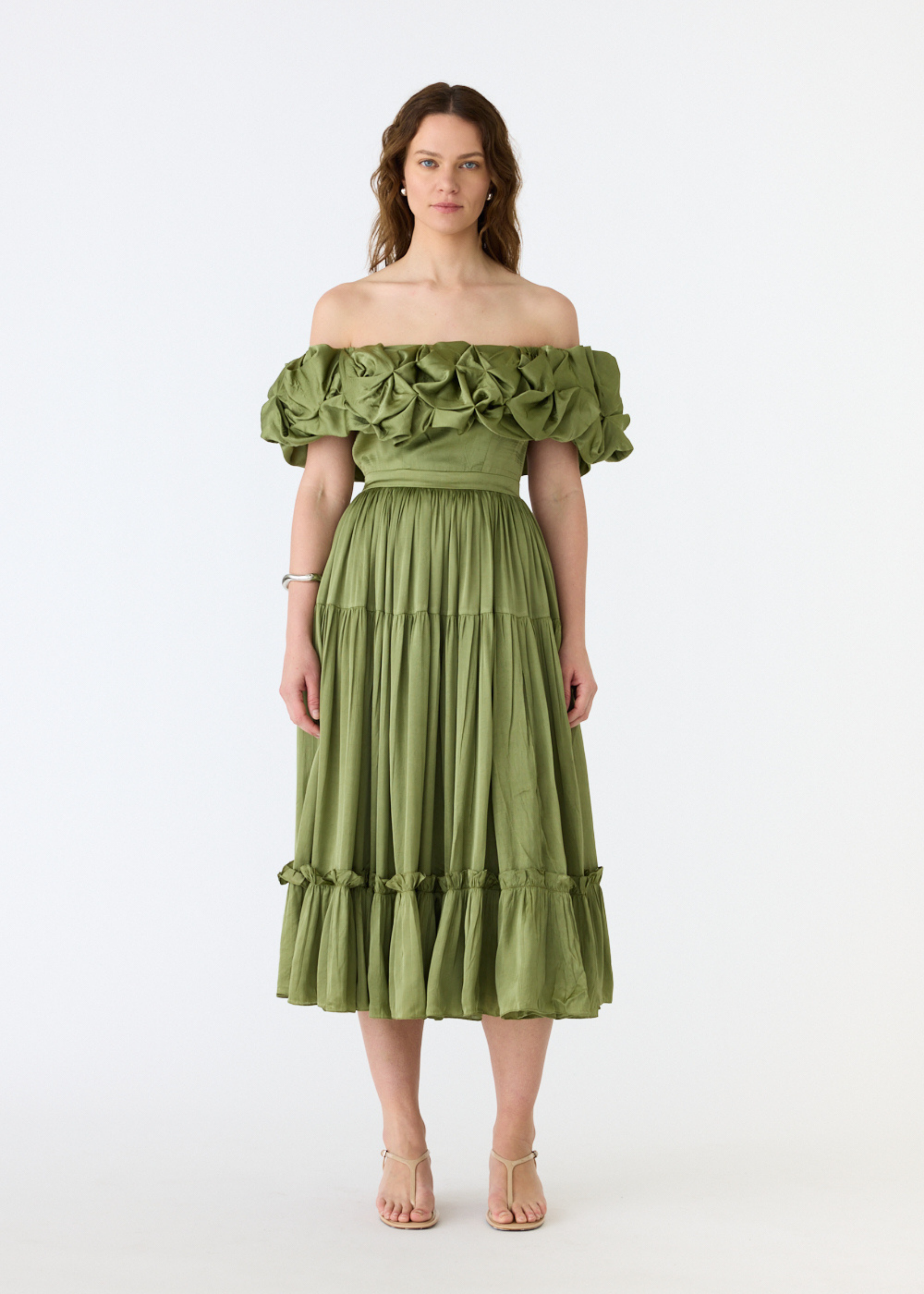 Zoey Midi | Olive
