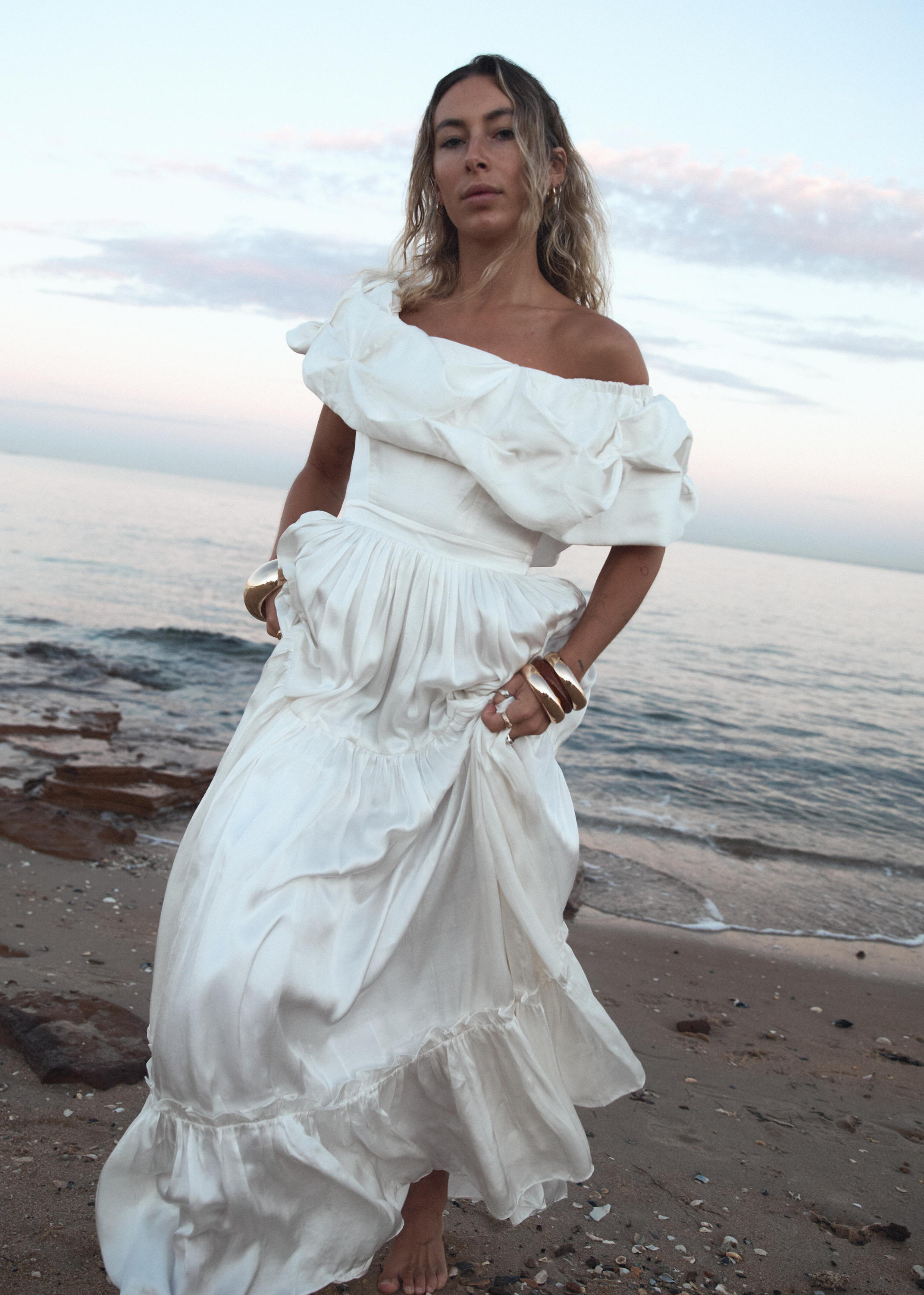 Mila Gown | White