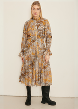 Alyssa Cape Dress | Small/Medium | Sample