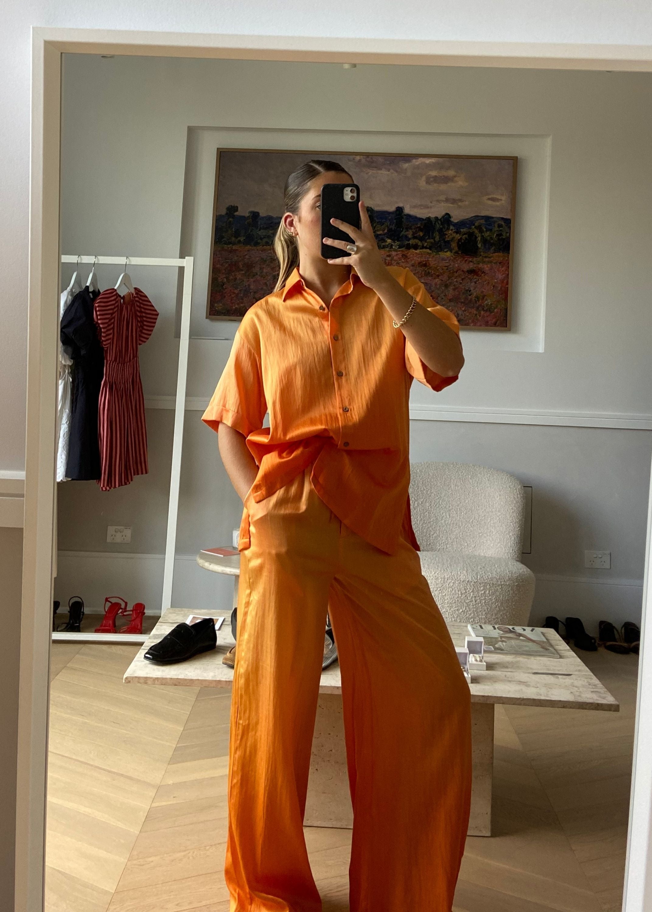 Vacation Shirt | Orange Ombré