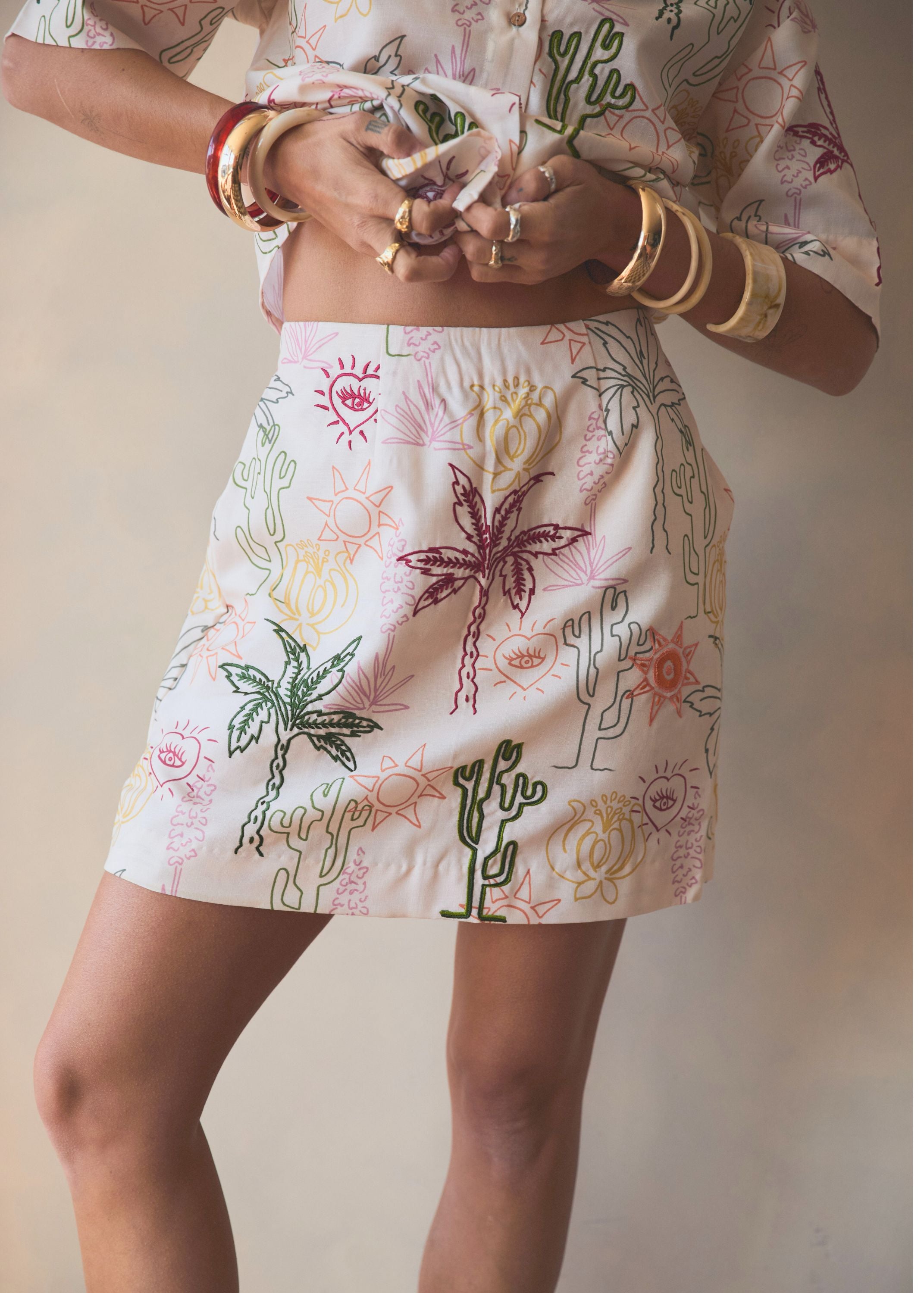 Vacation Mini Skirt | Paraíso