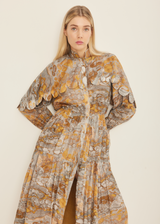 Alyssa Cape Dress | Small/Medium | Sample