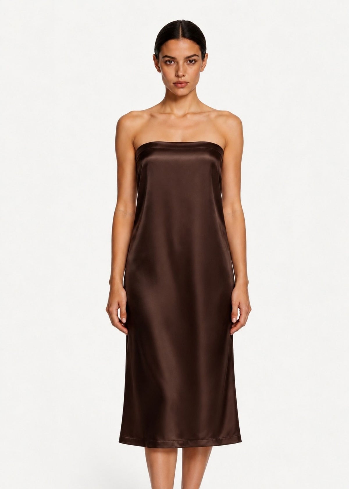 Marla Tie up Midi | Chocolate Floret
