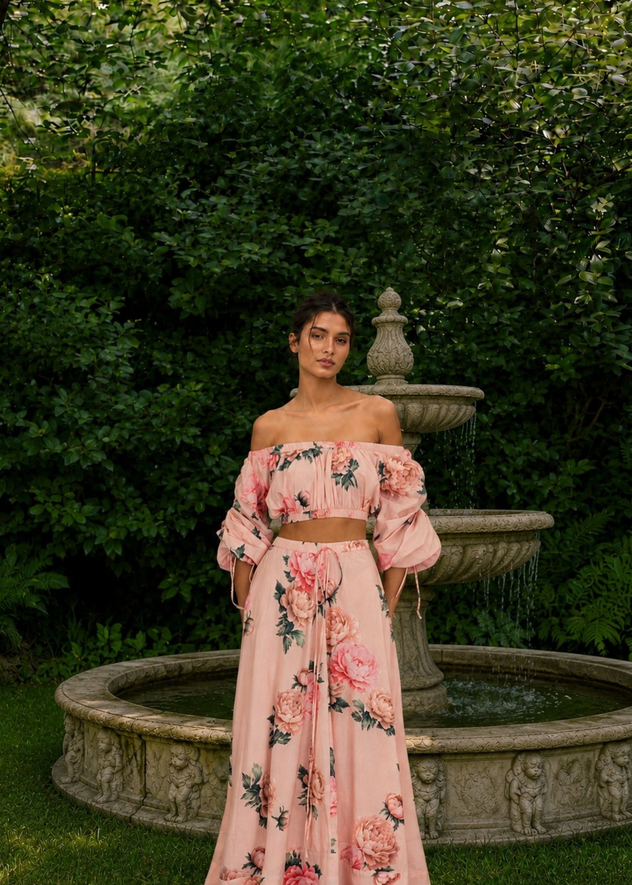 Tilly Maxi Set | Peony