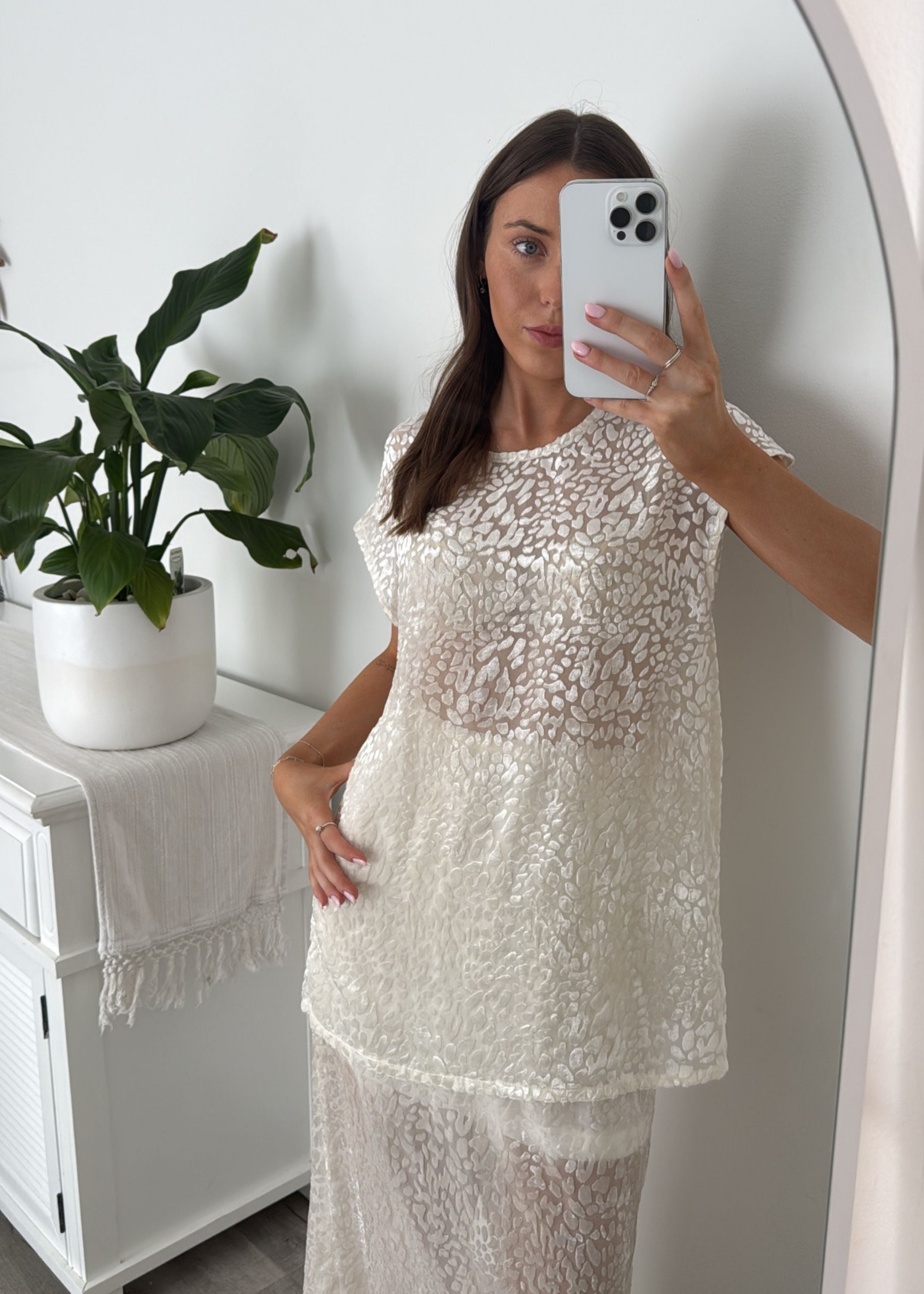 Casey Top | White Delia
