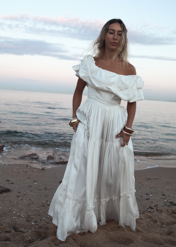 Mila Gown | White