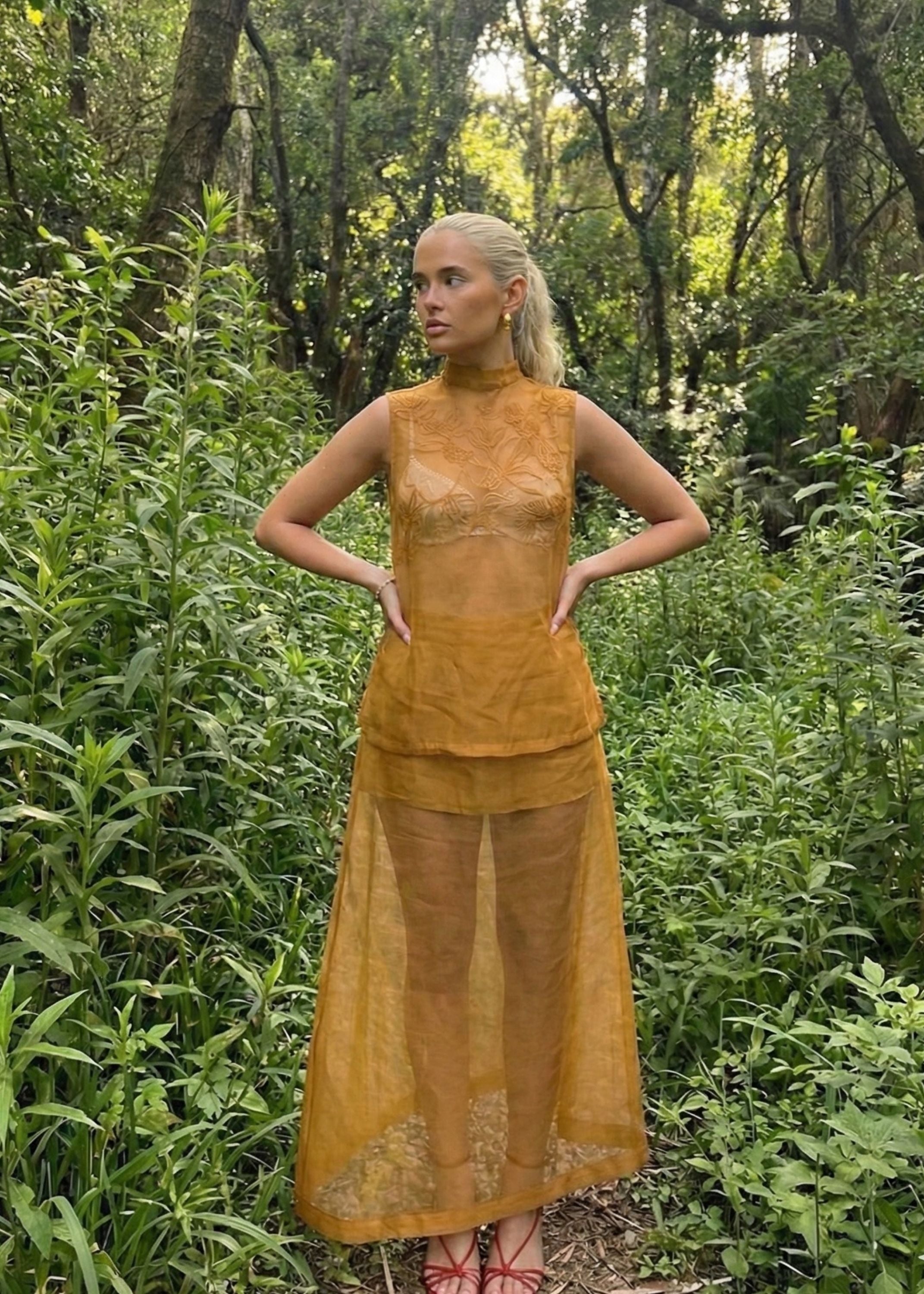 Serena Top | Caramel