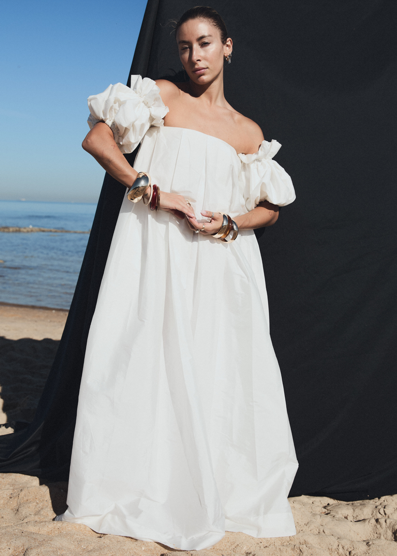 Cora Gown | White
