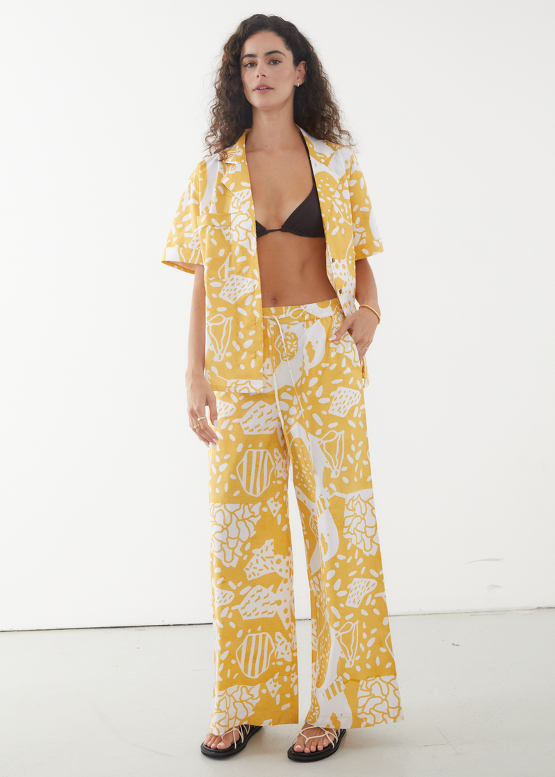 Vacation Shirt | Cleo Print | Sample