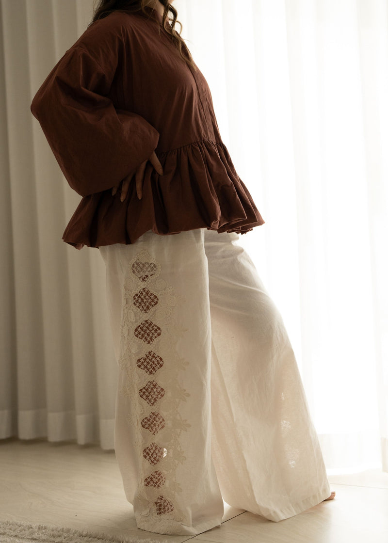 Nico Pants | Blanc