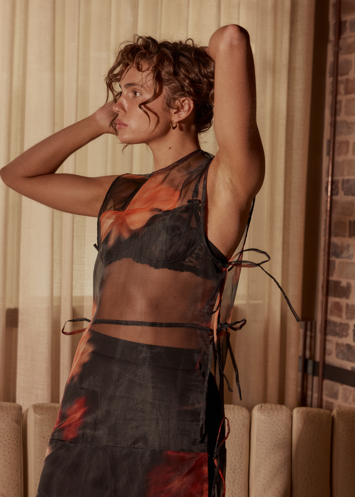 Marla Tie-Up Midi | Lunaire