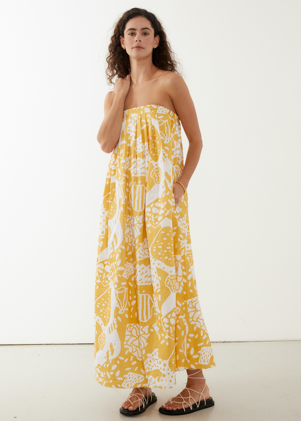 Tube Midi | Cleo Print | Sample