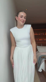 Celine Midi | Blanc