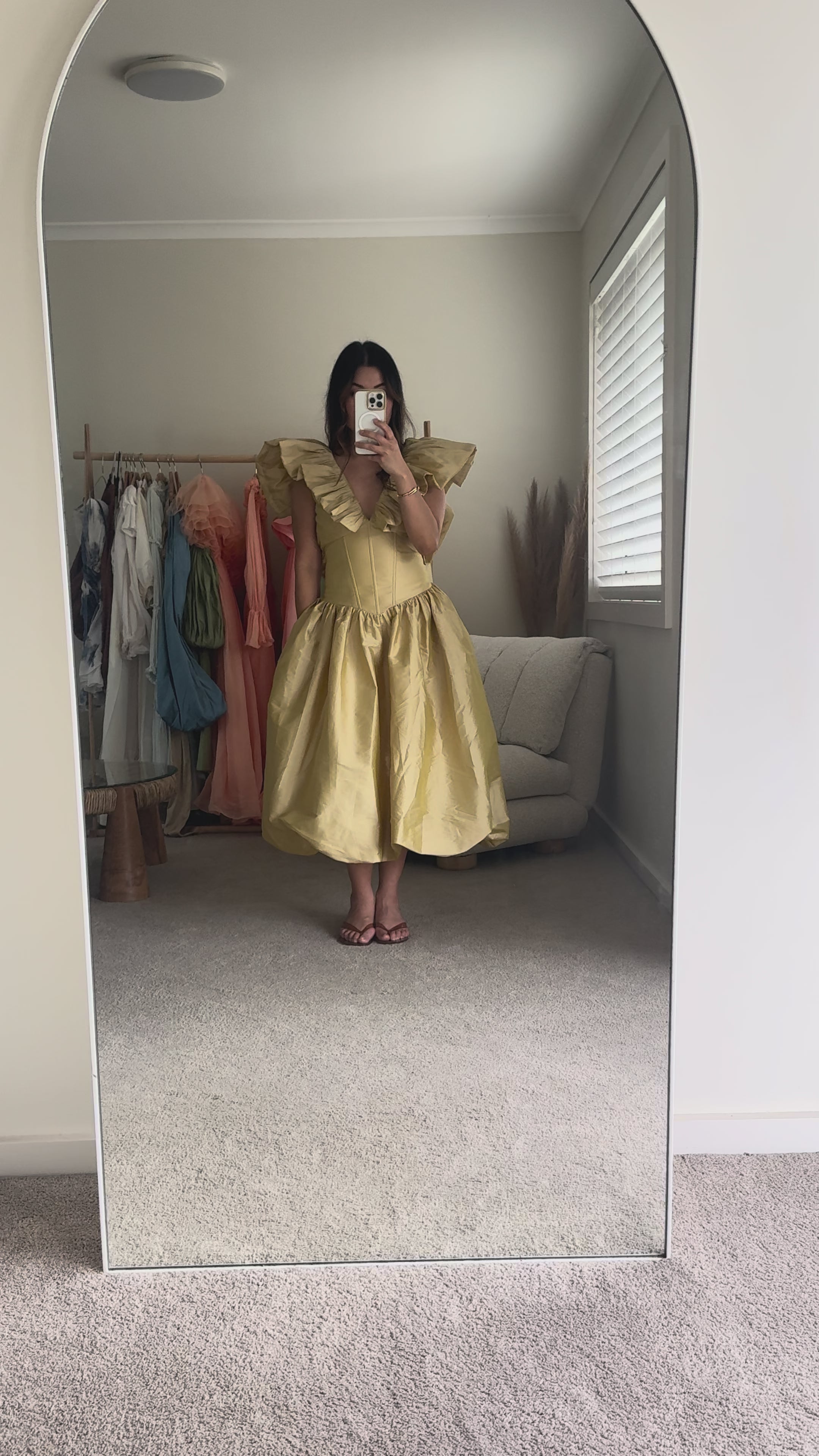 Raye Midi | Mustard