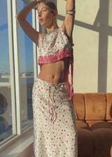 Auguste Maxi Skirt | Red